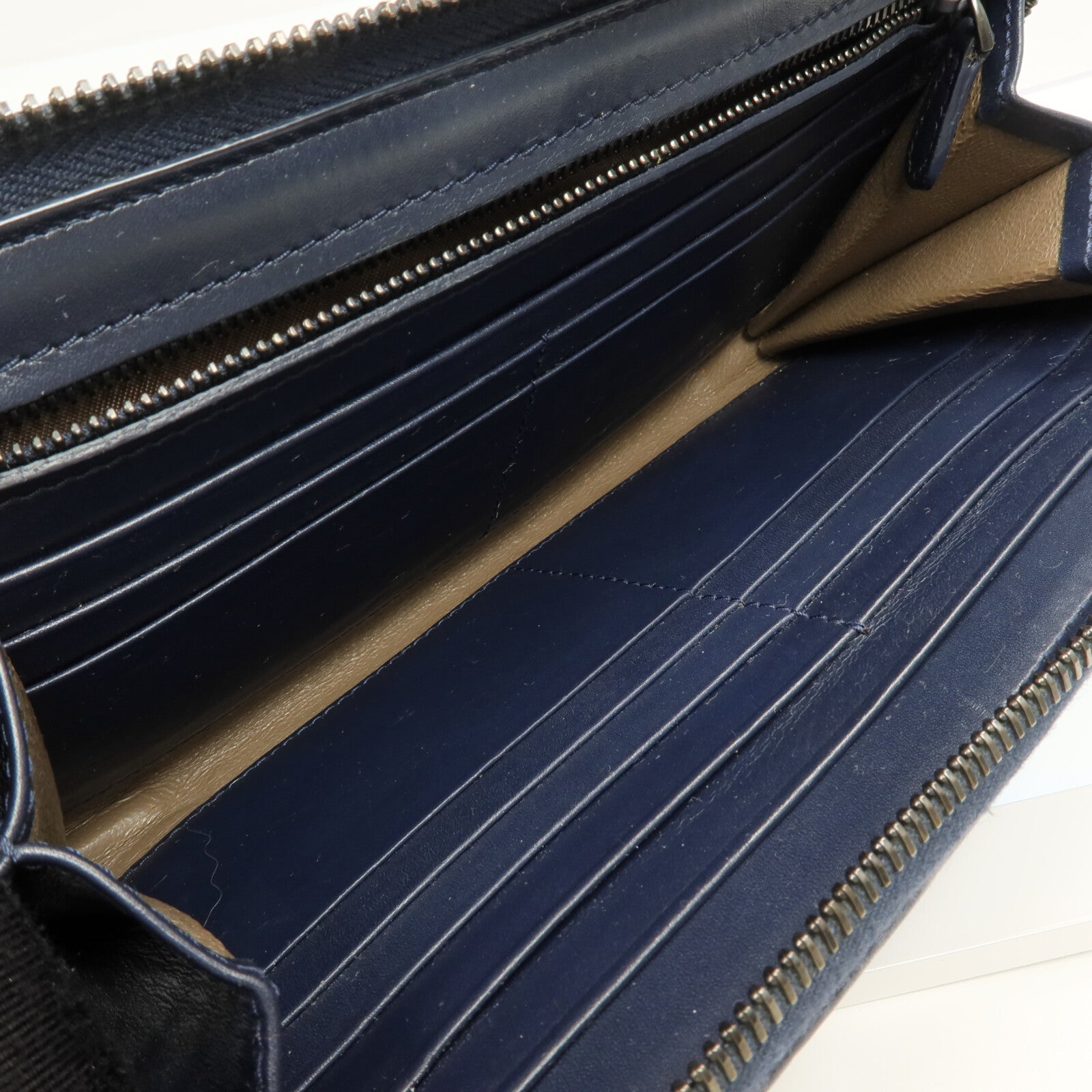 BOTTEGA VENETA 織紋皮革Long Wallet長錢包