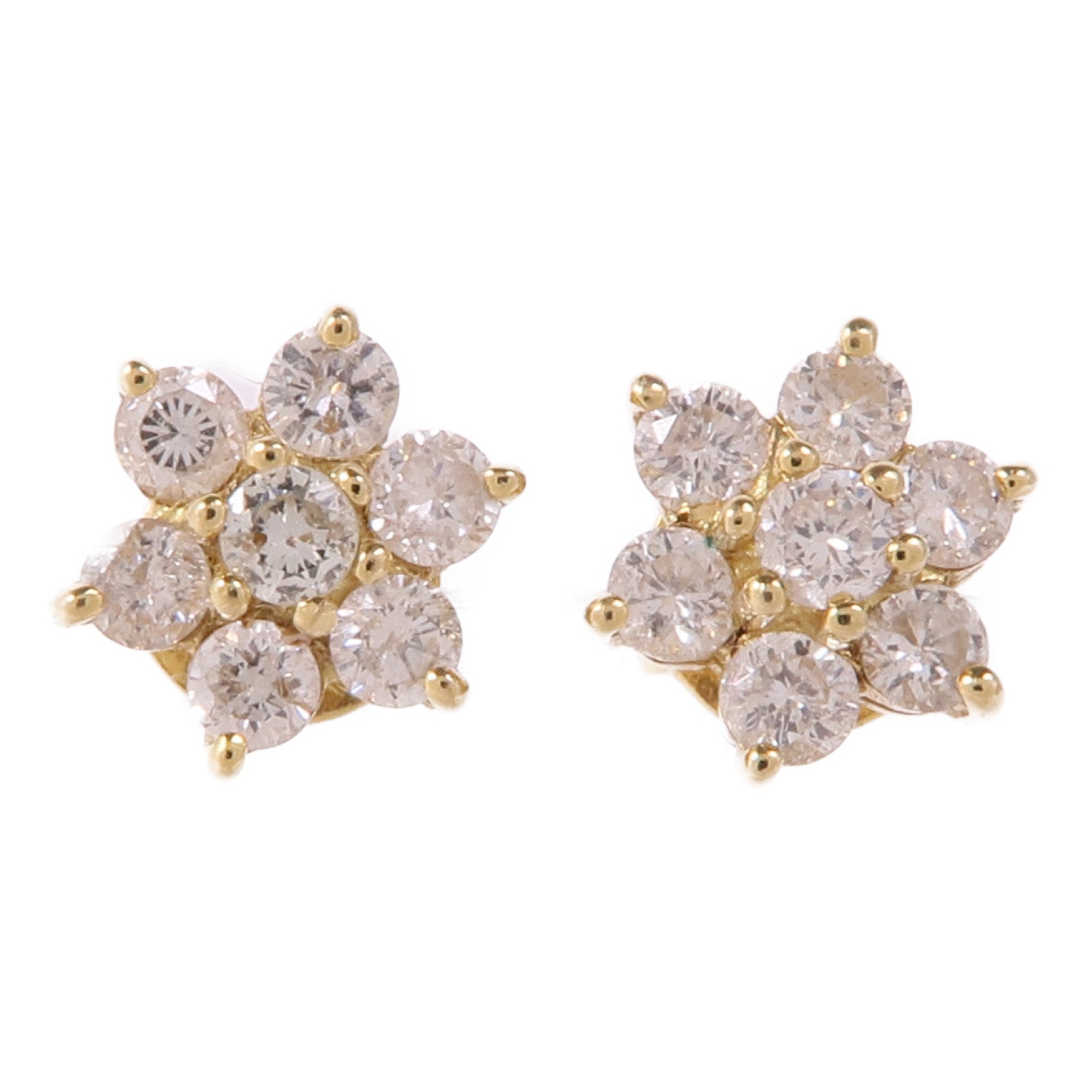 JEWELRY 18K黃金Diamond Earrings鑽石耳環