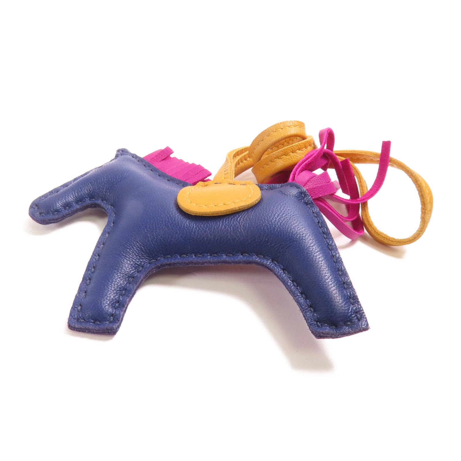 HERMES Milo皮革Rodeo PM掛飾