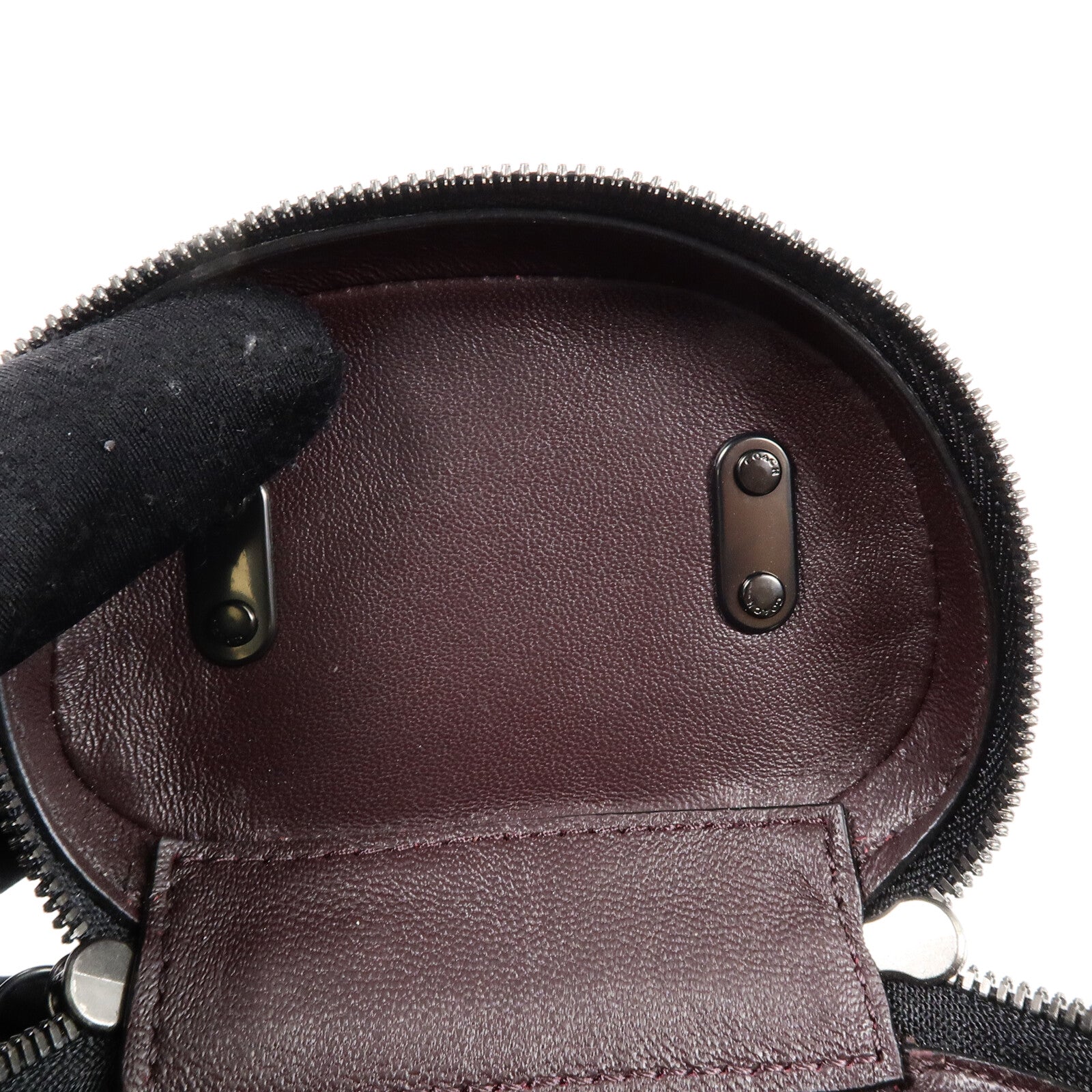 COACH 牛皮皮革Mini Trail 12手挽肩背兩用袋