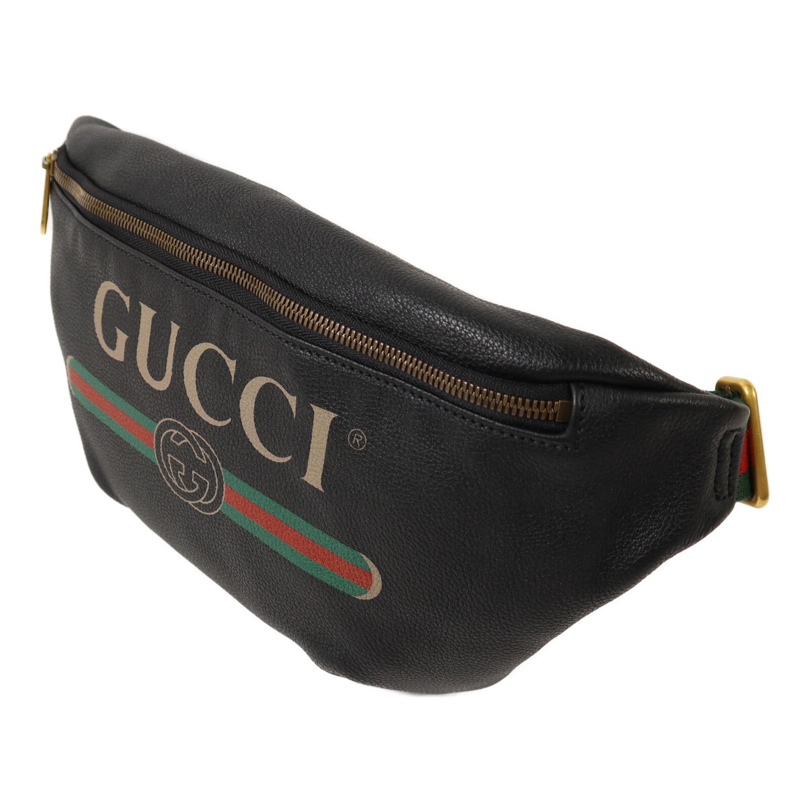 GUCCI 牛皮皮革Waist Bag腰包
