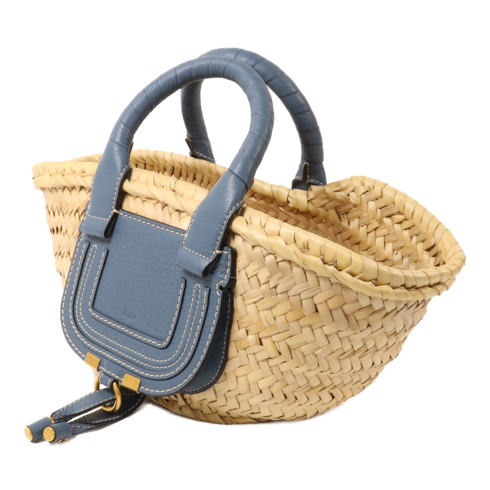 Chloe Raffia Marcie Busket手挽袋