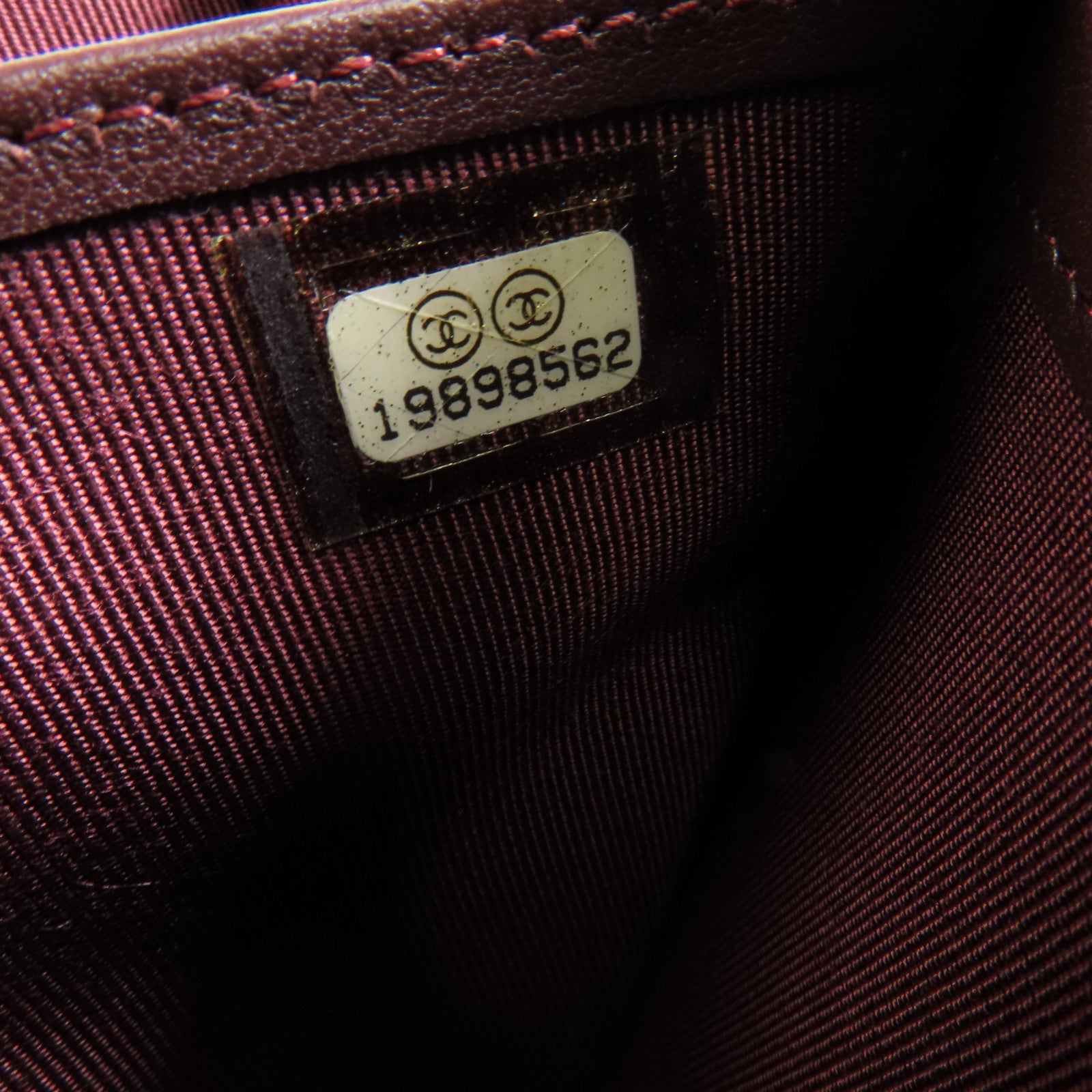 CHANEL 羊皮皮革Long Wallet金扣長錢包