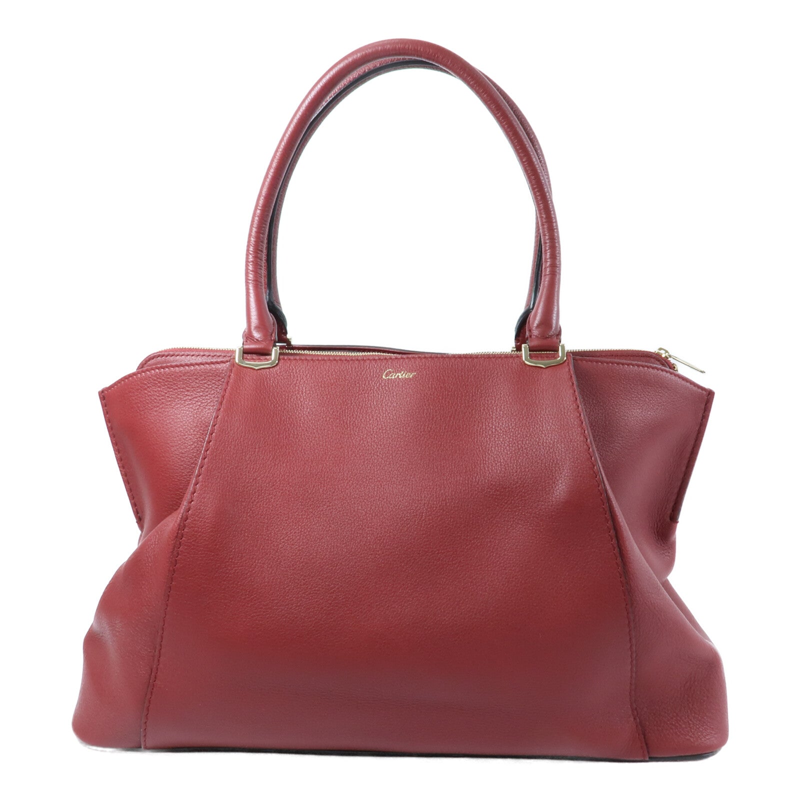 CARTIER 牛皮皮革Hand Bag手挽袋
