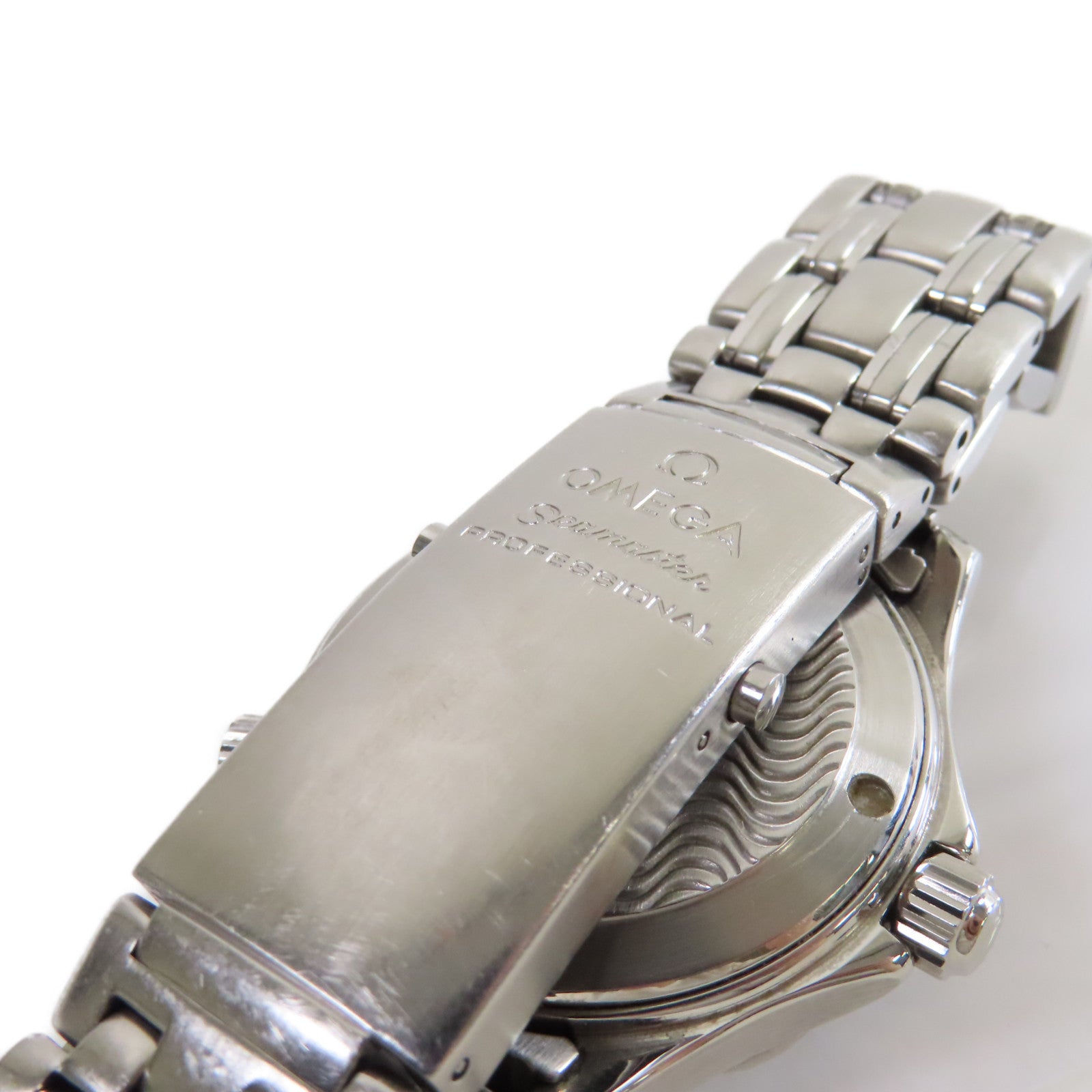 OMEGA Seamaster 33mm Watch不鏽鋼自動機芯手錶深藍色