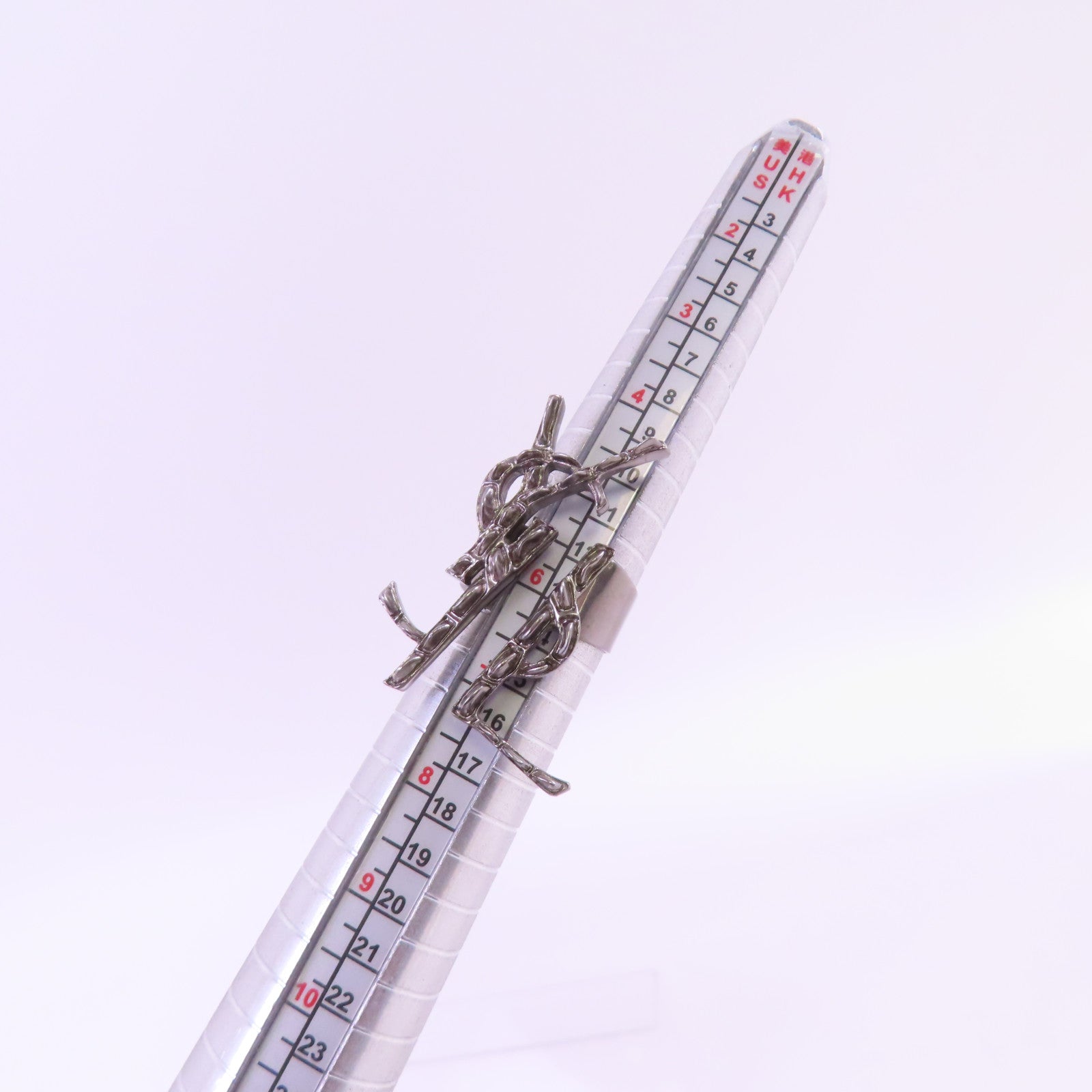 SAINT LAURENT 金屬YSL Ring戒指US#6