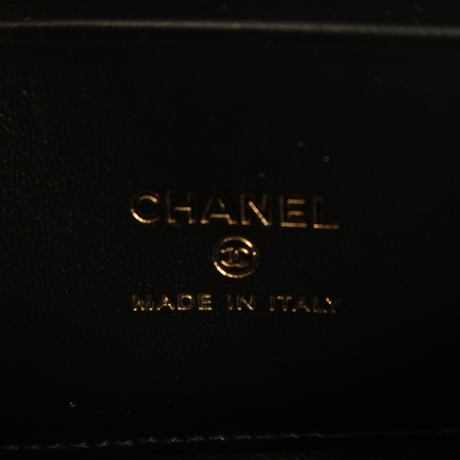 CHANEL 羊皮皮革Vanity Case銀扣手挽肩背兩用袋