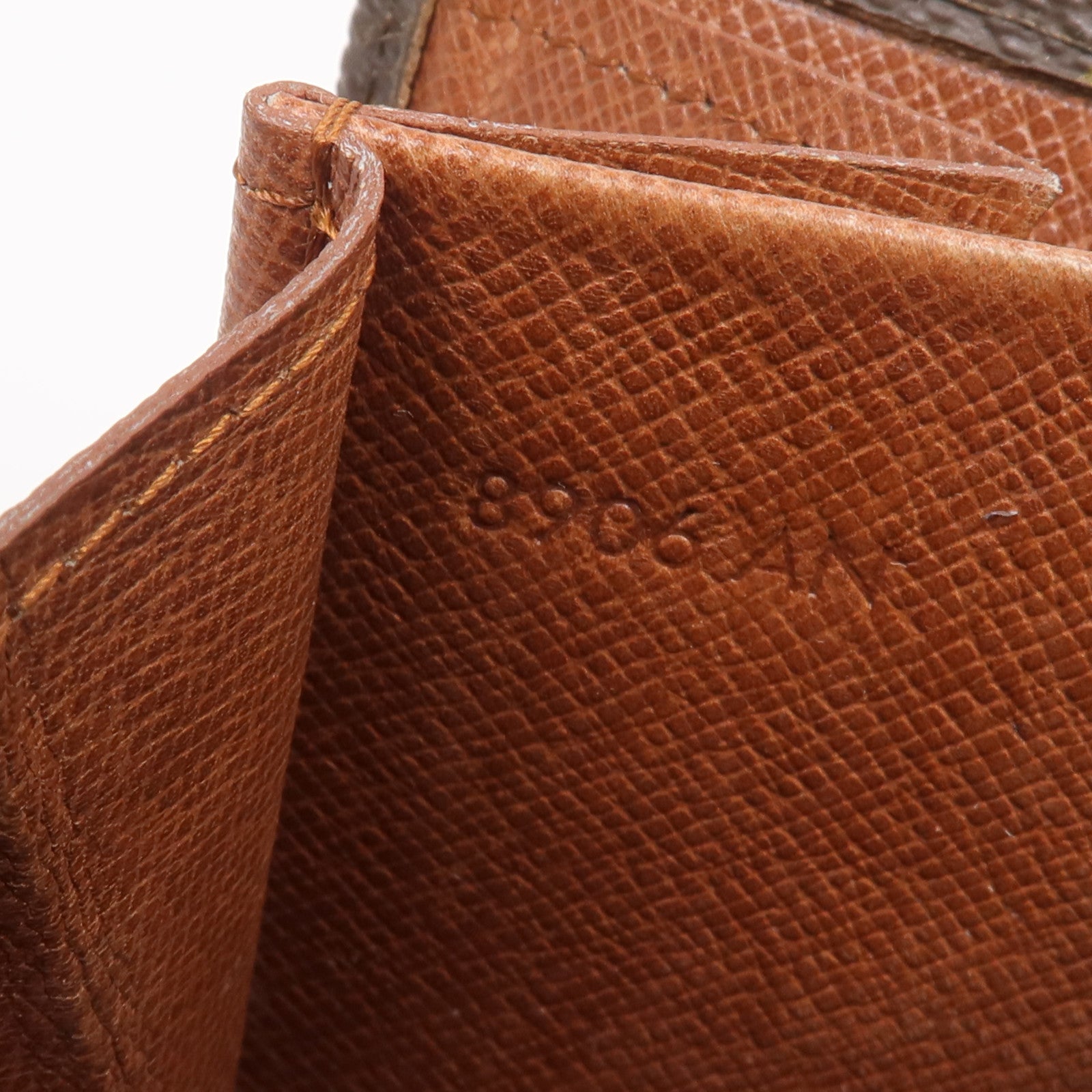 LOUIS VUITTON Monogram Porte Monnaie Carte Credit金扣錢包