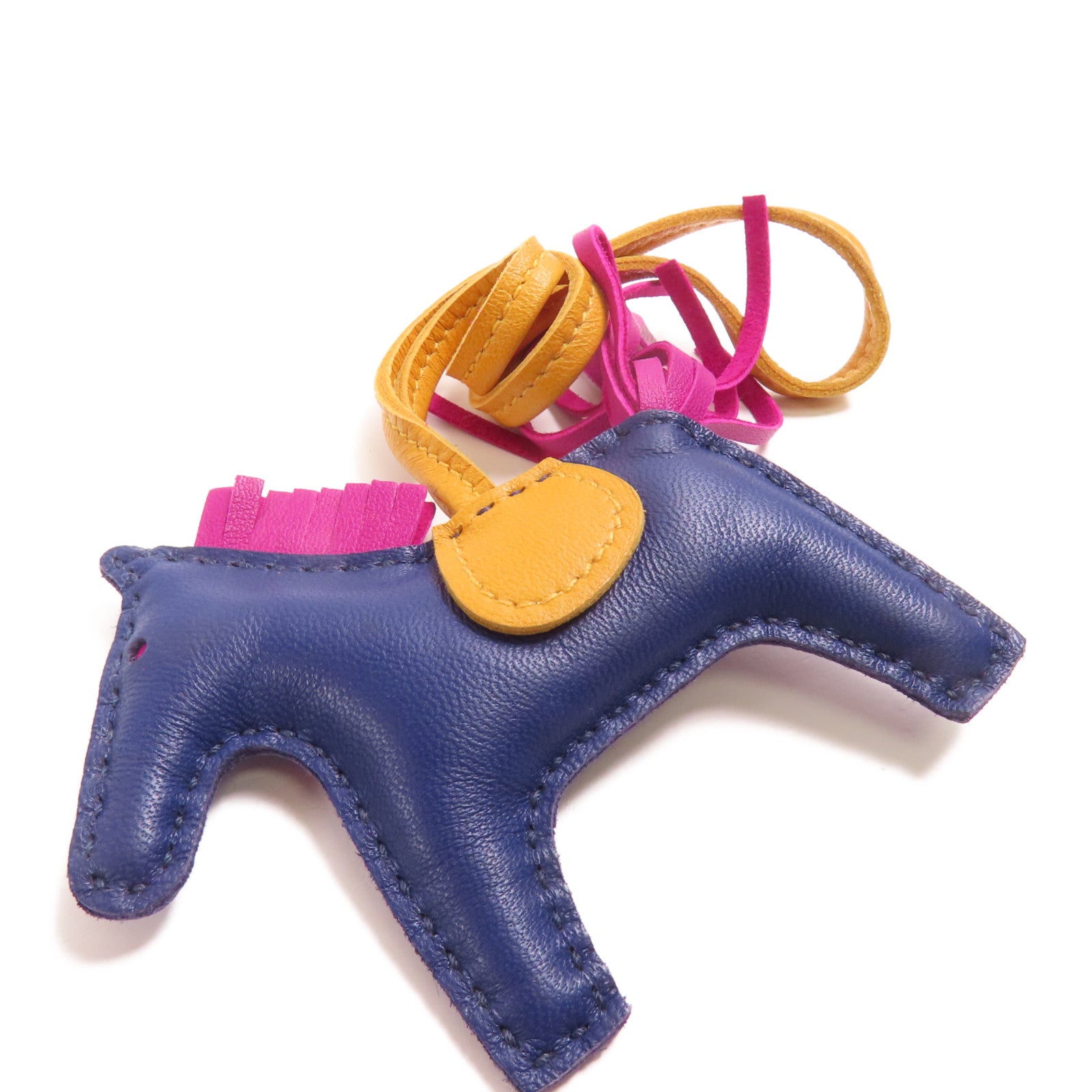 HERMES Milo皮革Rodeo PM掛飾