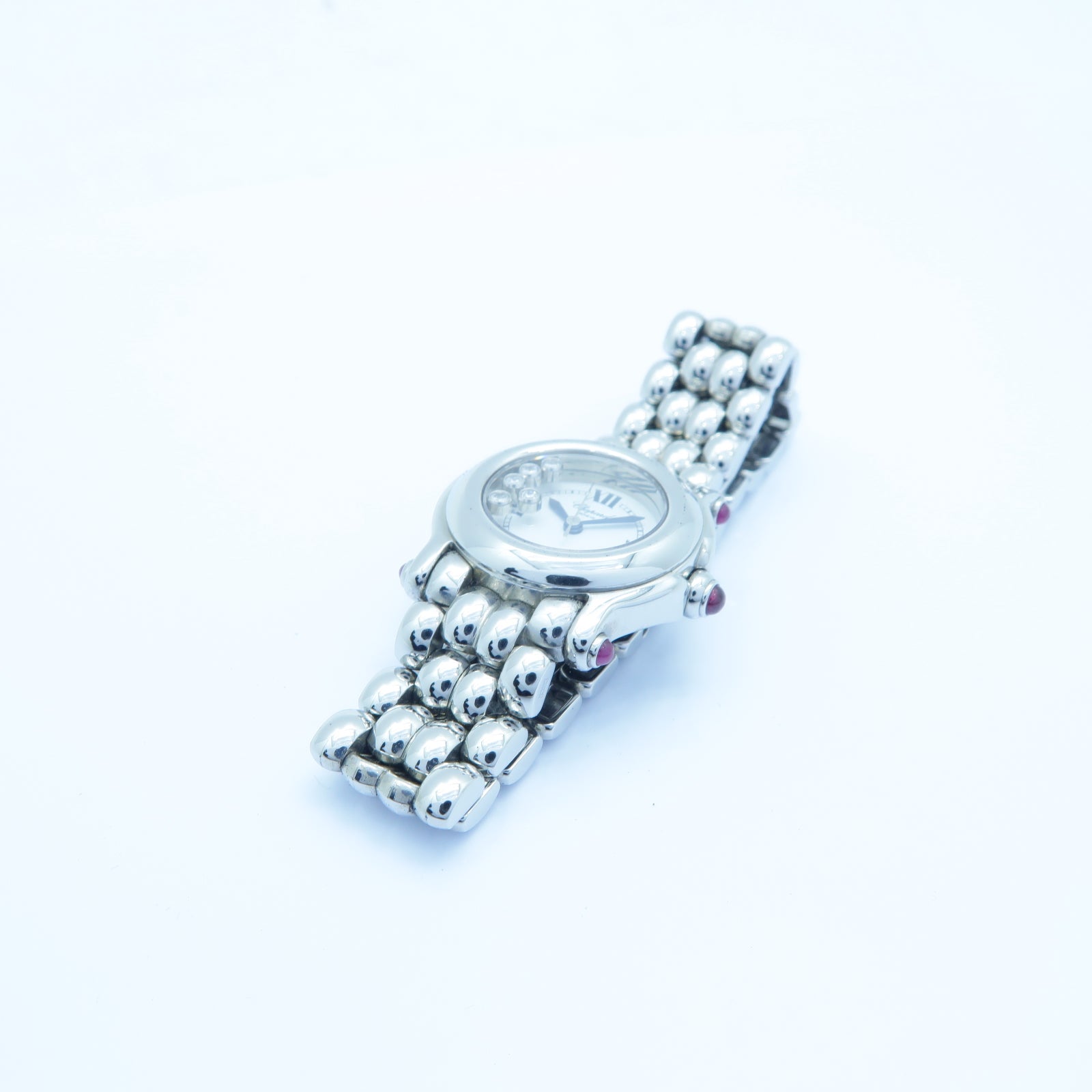 Chopard Happy Sport不鏽鋼手錶石英機芯白色