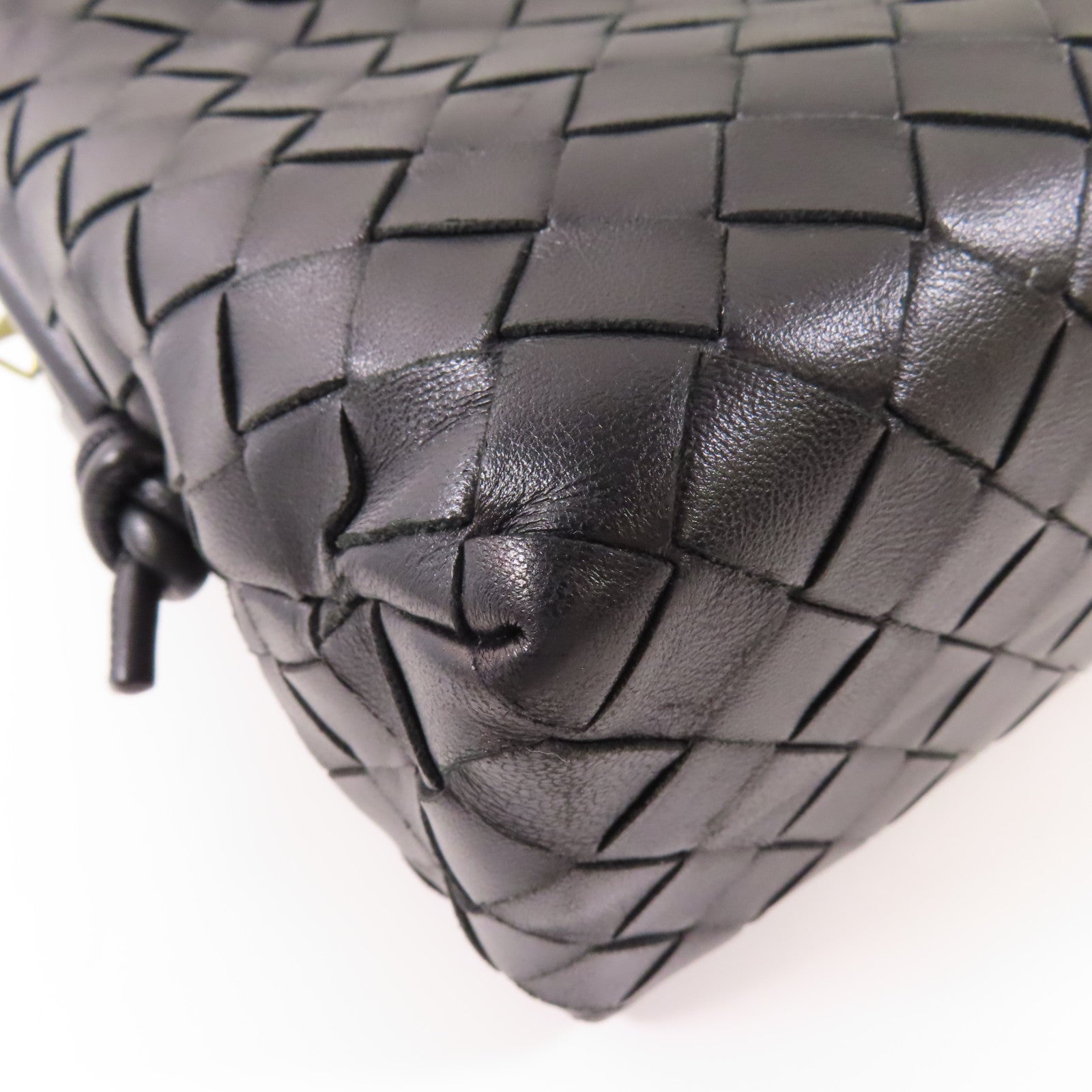BOTTEGA VENETA 牛皮皮革Shoulder Bag金扣肩背袋