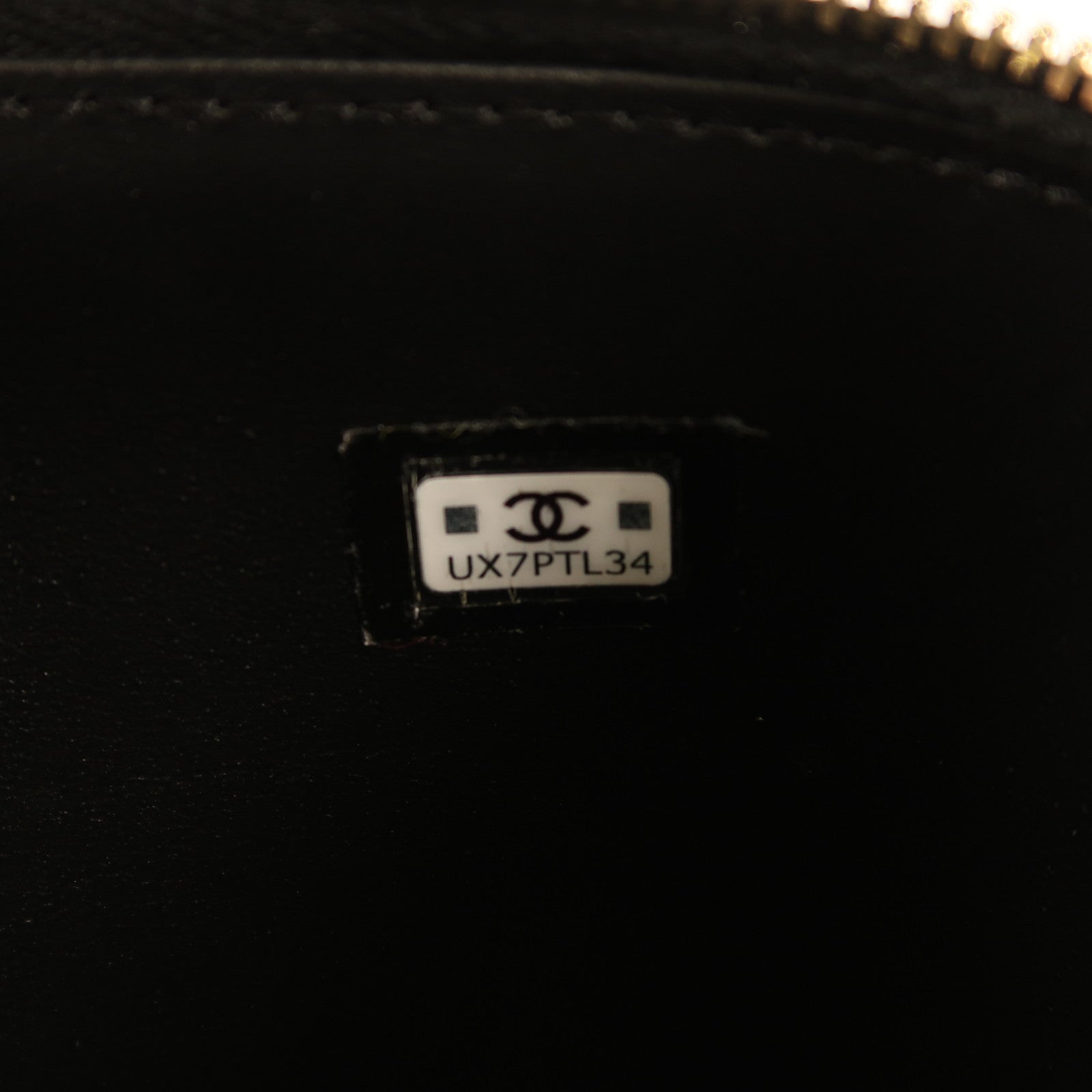 CHANEL 羊皮皮革Vanity Case銀扣手挽肩背兩用袋