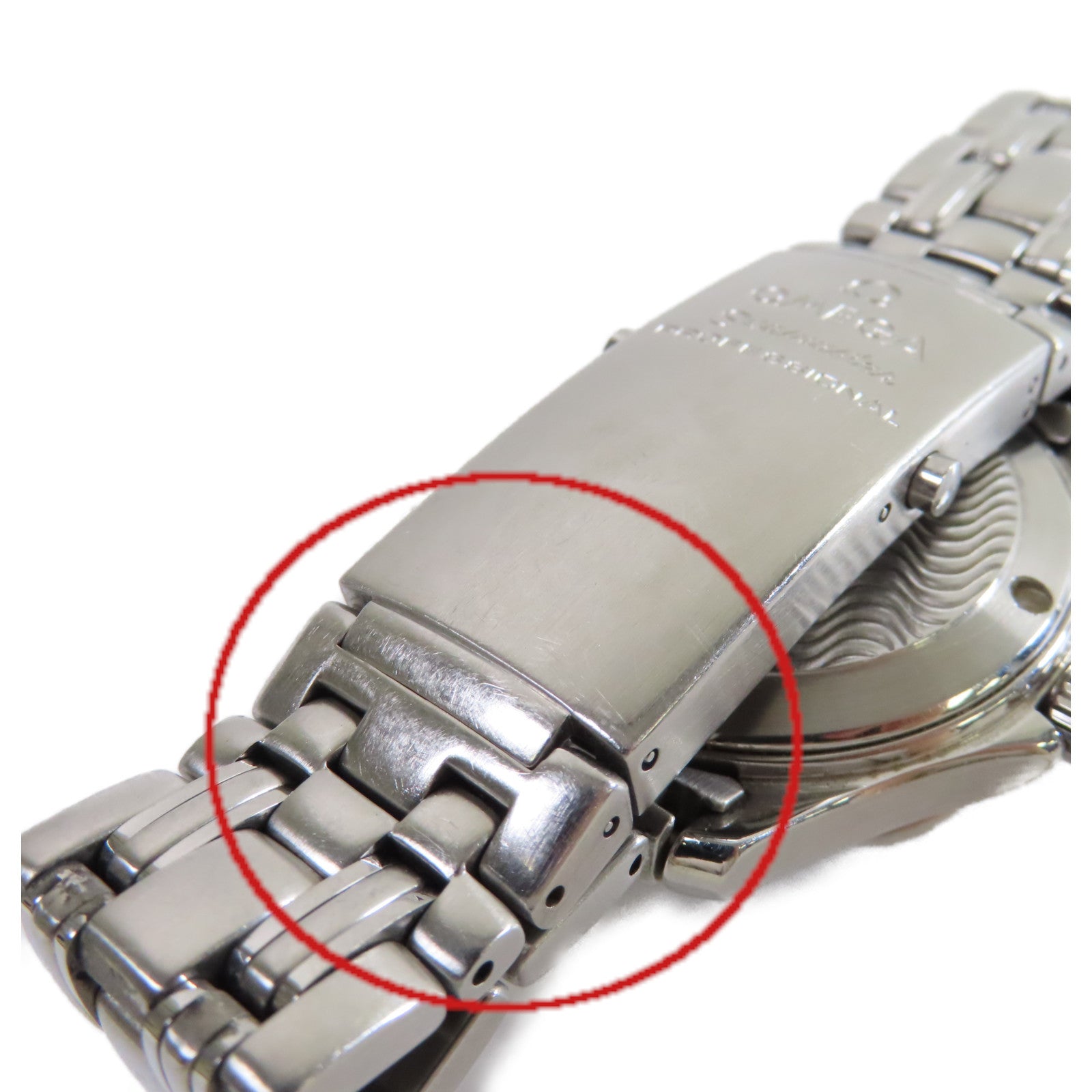 OMEGA Seamaster 33mm Watch不鏽鋼自動機芯手錶深藍色
