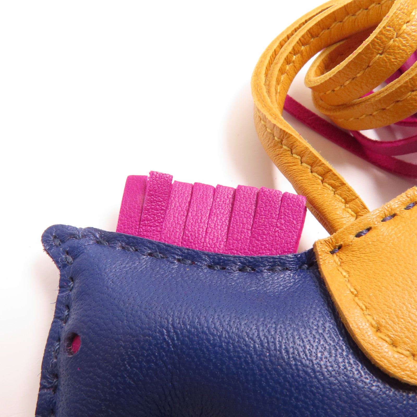 HERMES Milo皮革Rodeo PM掛飾