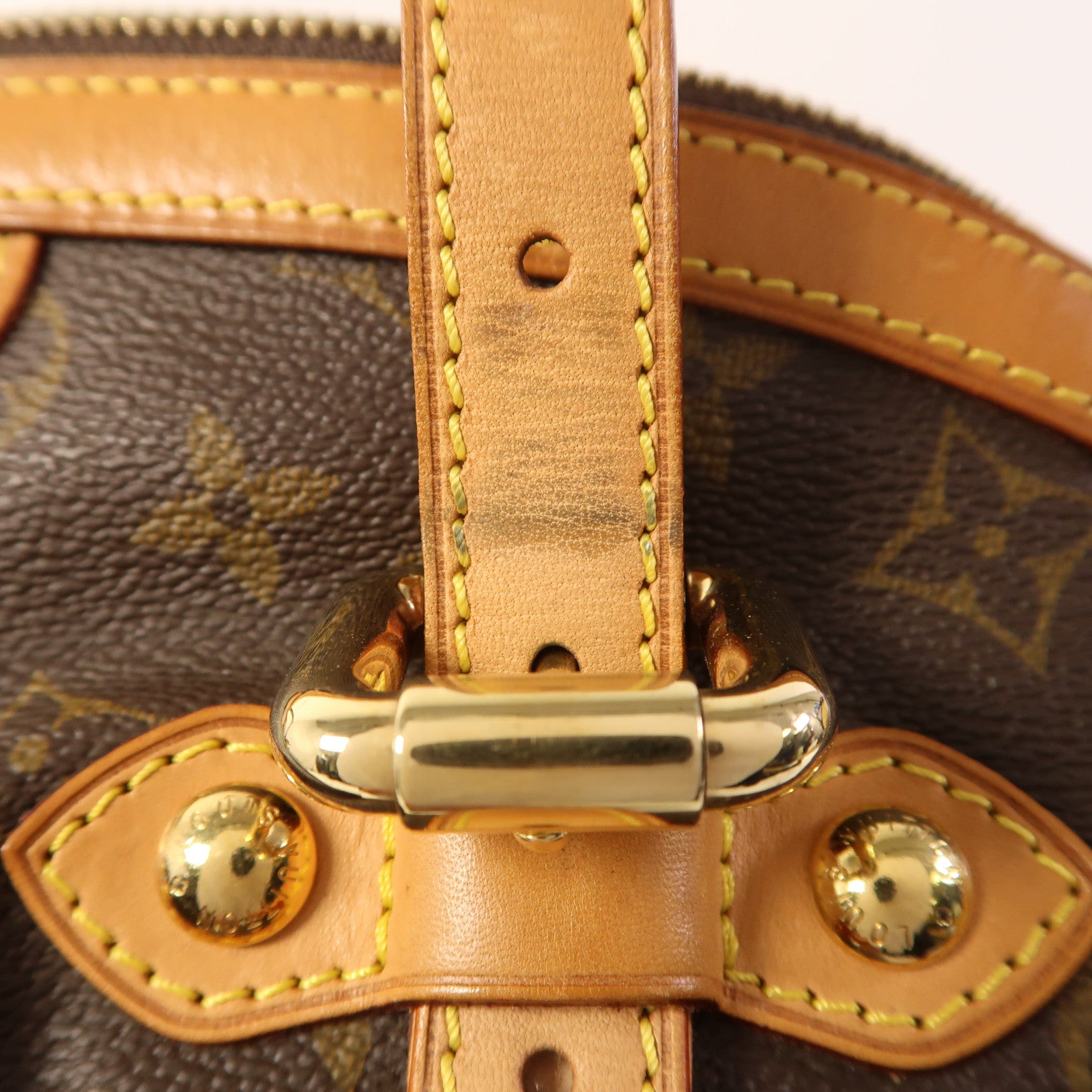 LOUIS VUITTON Monogram Tivoli GM金扣肩背袋