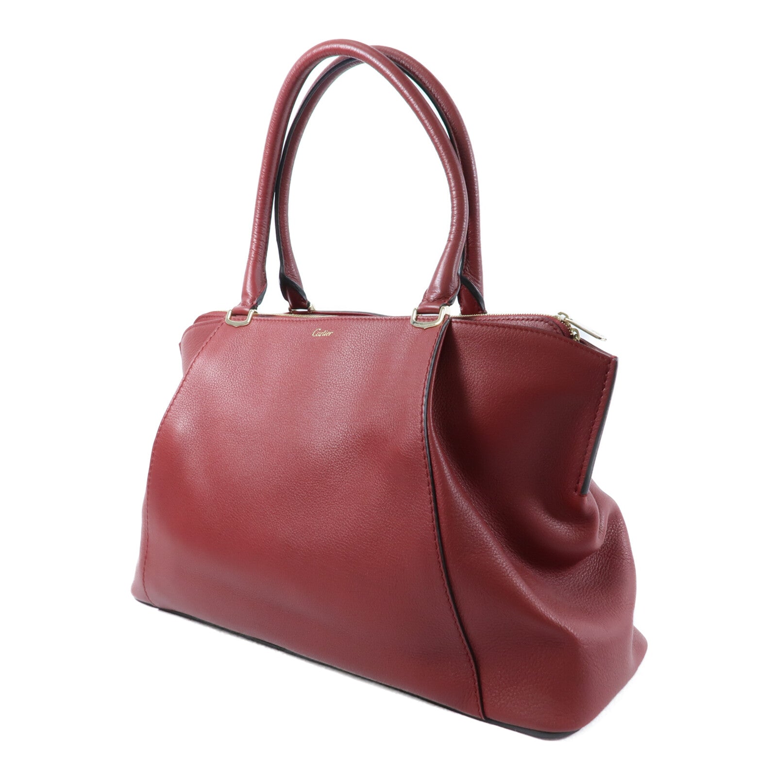 CARTIER 牛皮皮革Hand Bag手挽袋