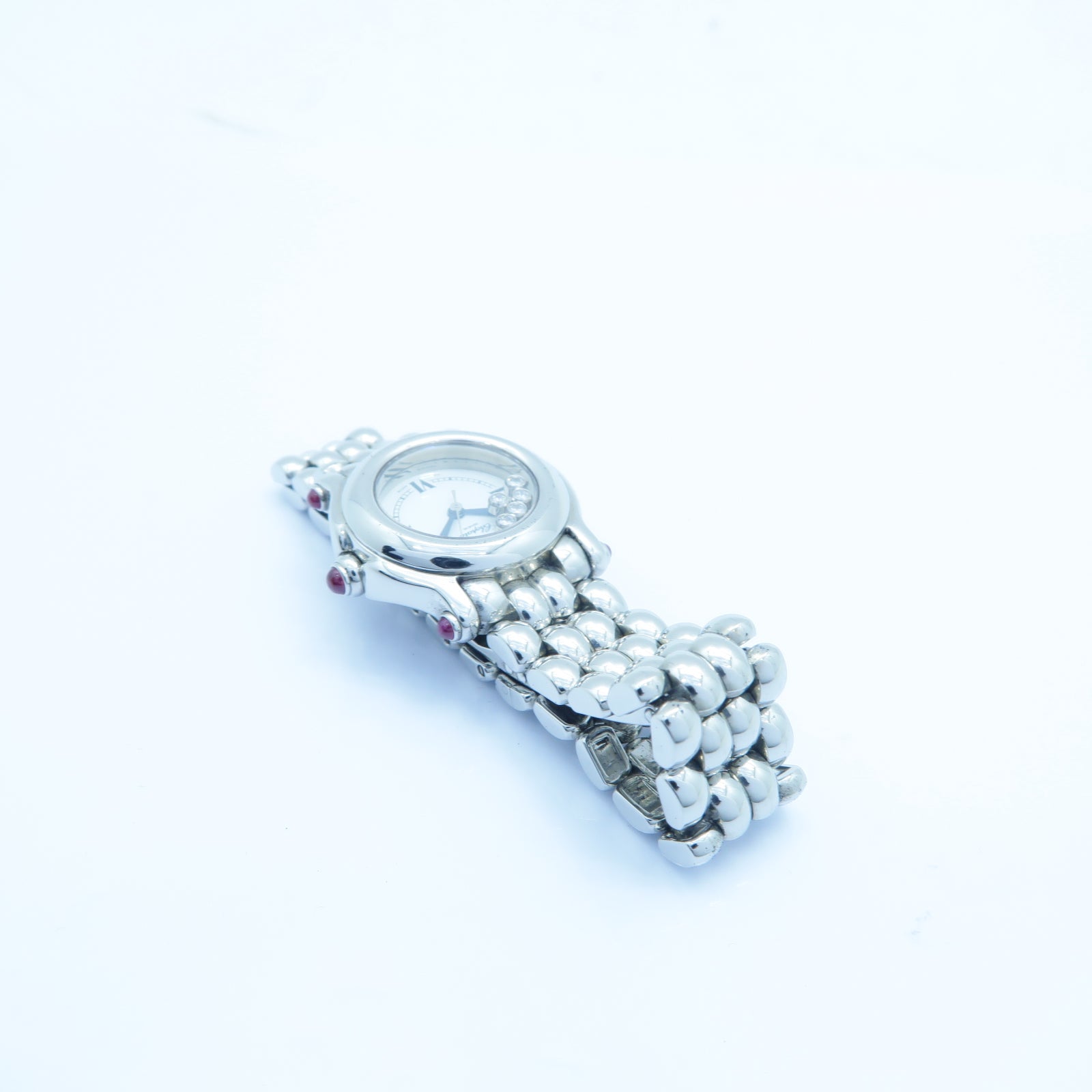 Chopard Happy Sport不鏽鋼手錶石英機芯白色