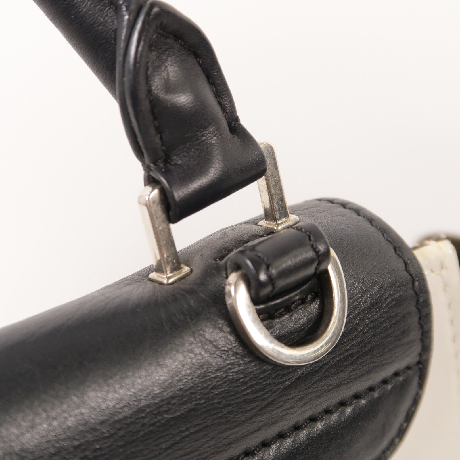 CELINE 牛皮皮革/麂皮皮革Trapeze Medium手挽肩背兩用袋