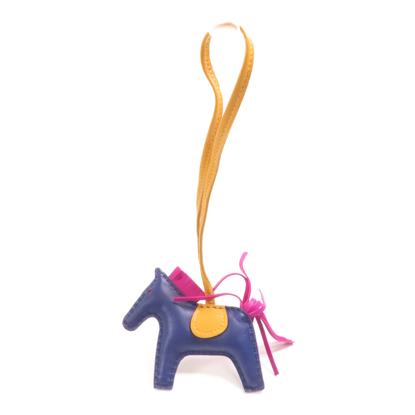 HERMES Milo皮革Rodeo PM掛飾