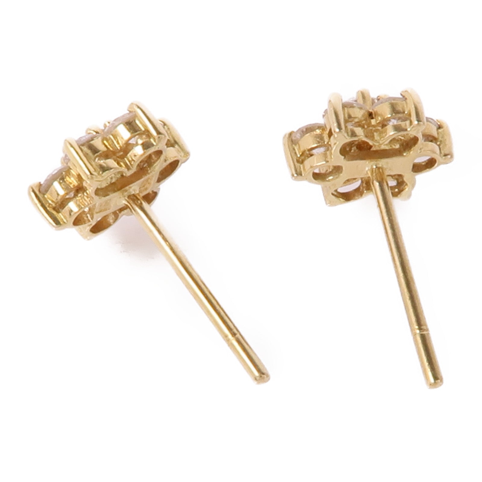 JEWELRY 18K黃金Diamond Earrings鑽石耳環