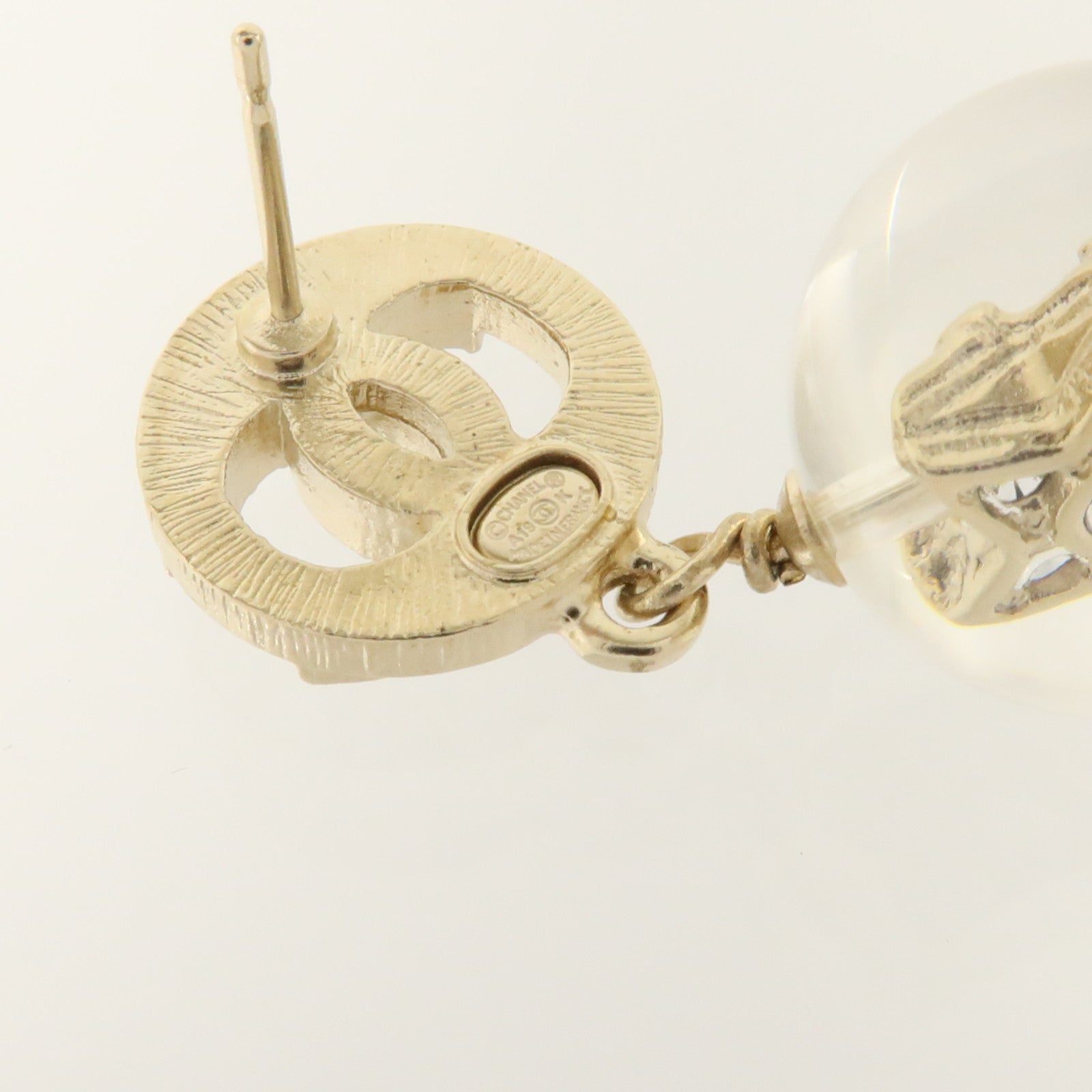 CHANEL PVC/金屬Earrings耳環