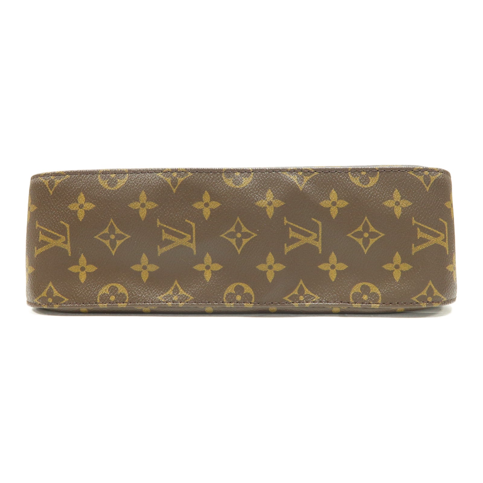 LOUIS VUITTON Monogram Mini Looping金扣肩背袋啡色