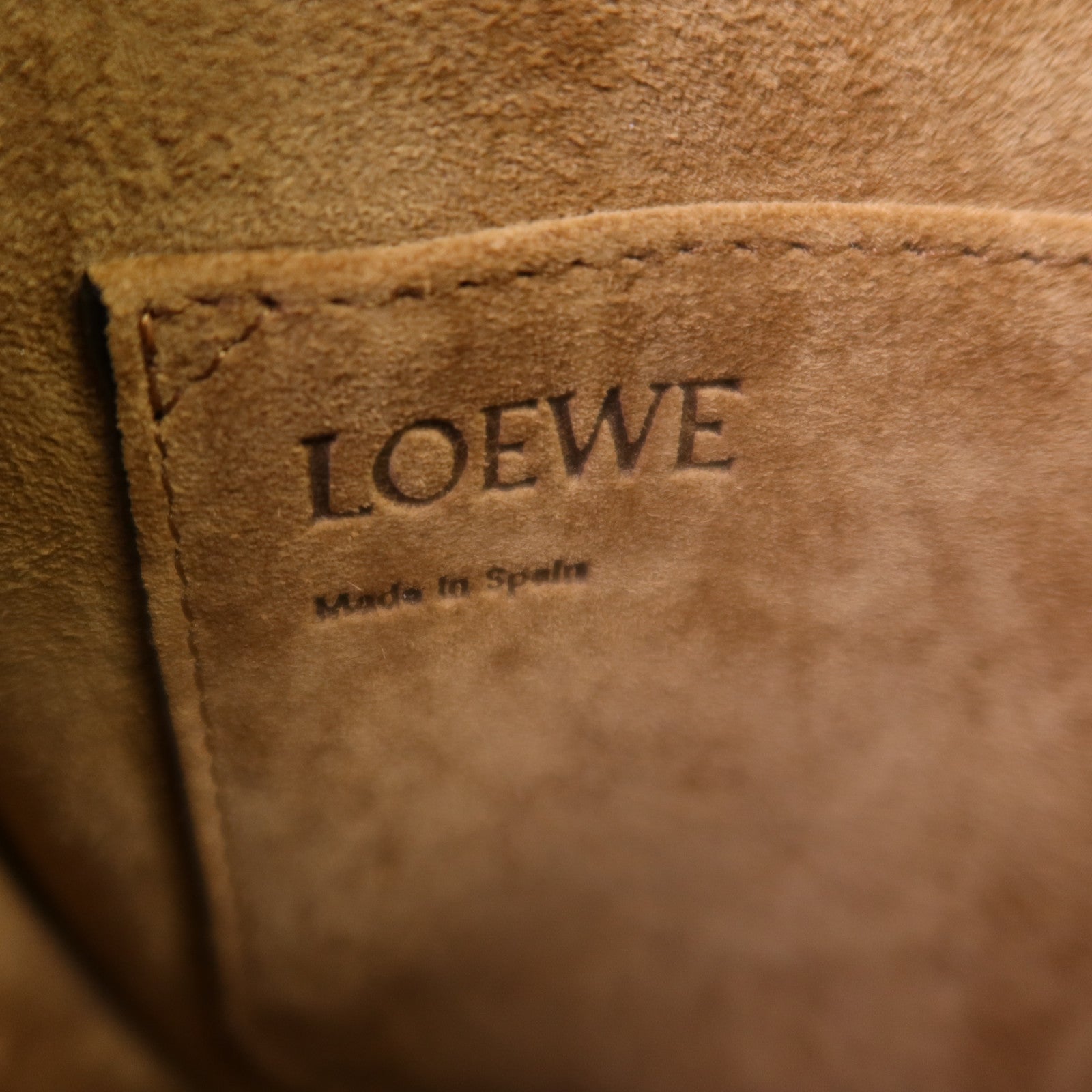 LOEWE 牛皮皮革Gate Small Bag金扣肩背袋