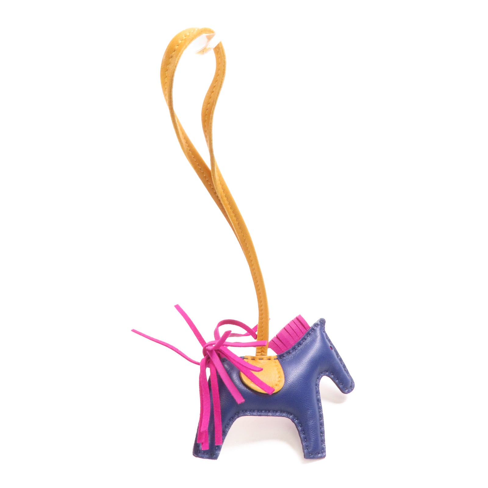 HERMES Milo皮革Rodeo PM掛飾