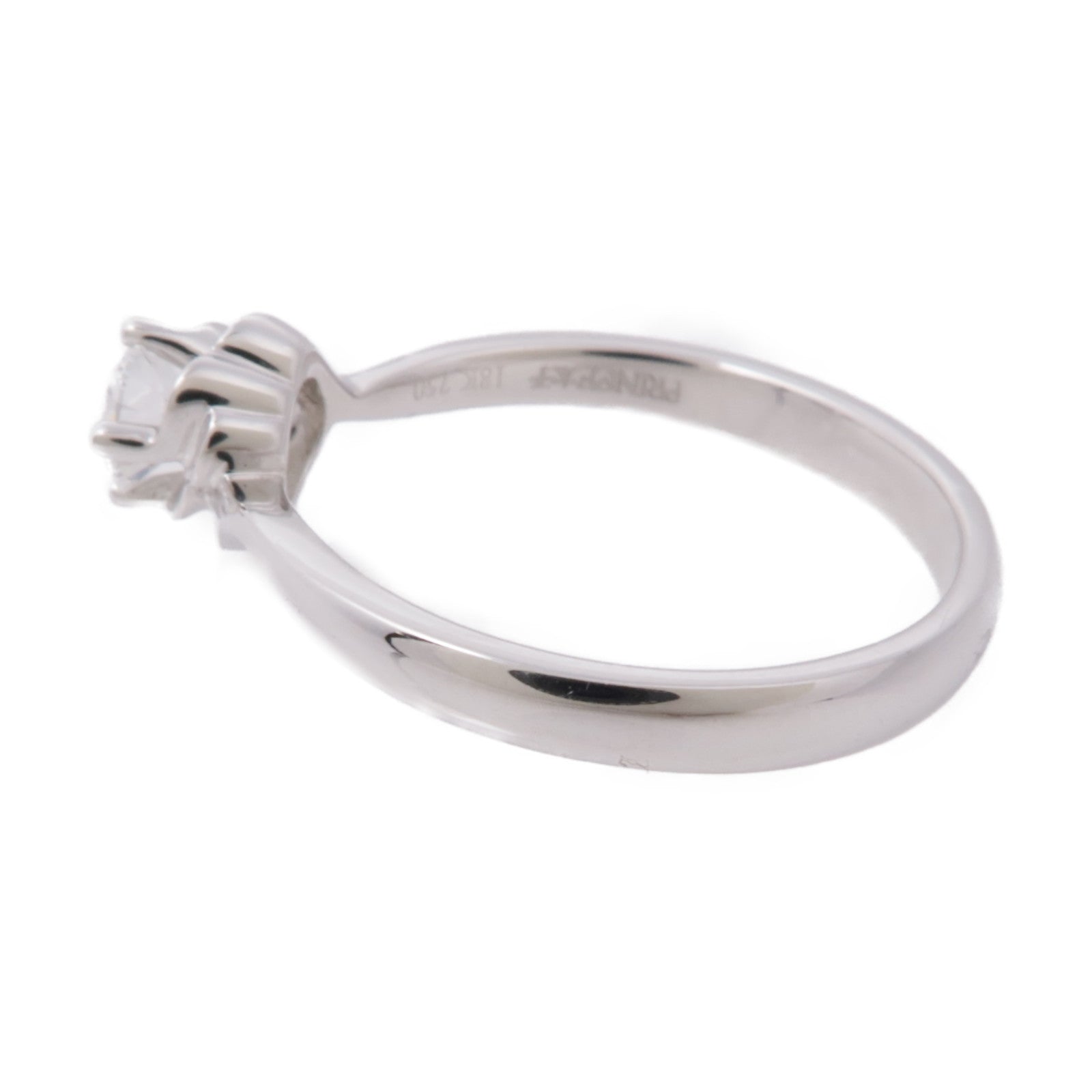 JEWELRY 18K白金Diamond Ring鑽石戒指US#7