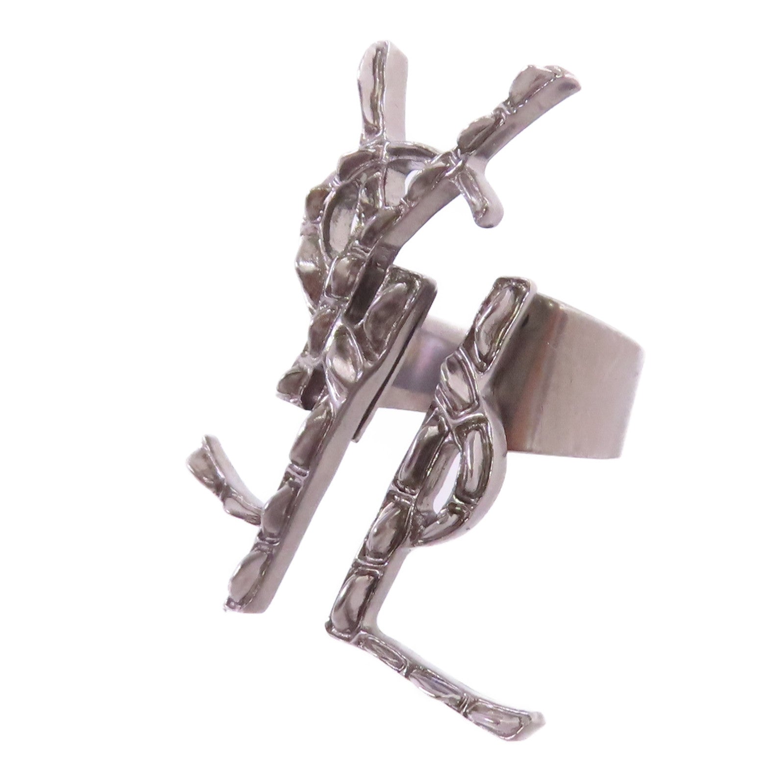 SAINT LAURENT 金屬YSL Ring戒指US#6