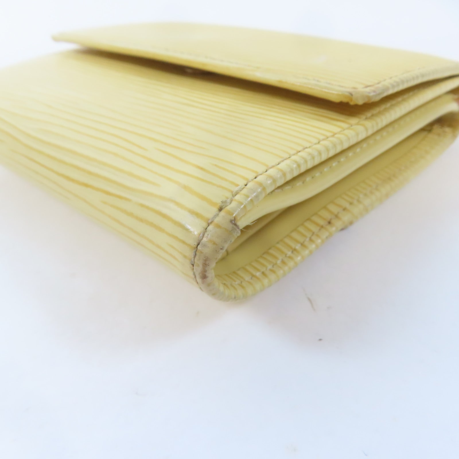 LOUIS VUITTON 【激減優惠】Epi W Hook Wallet錢包黃色