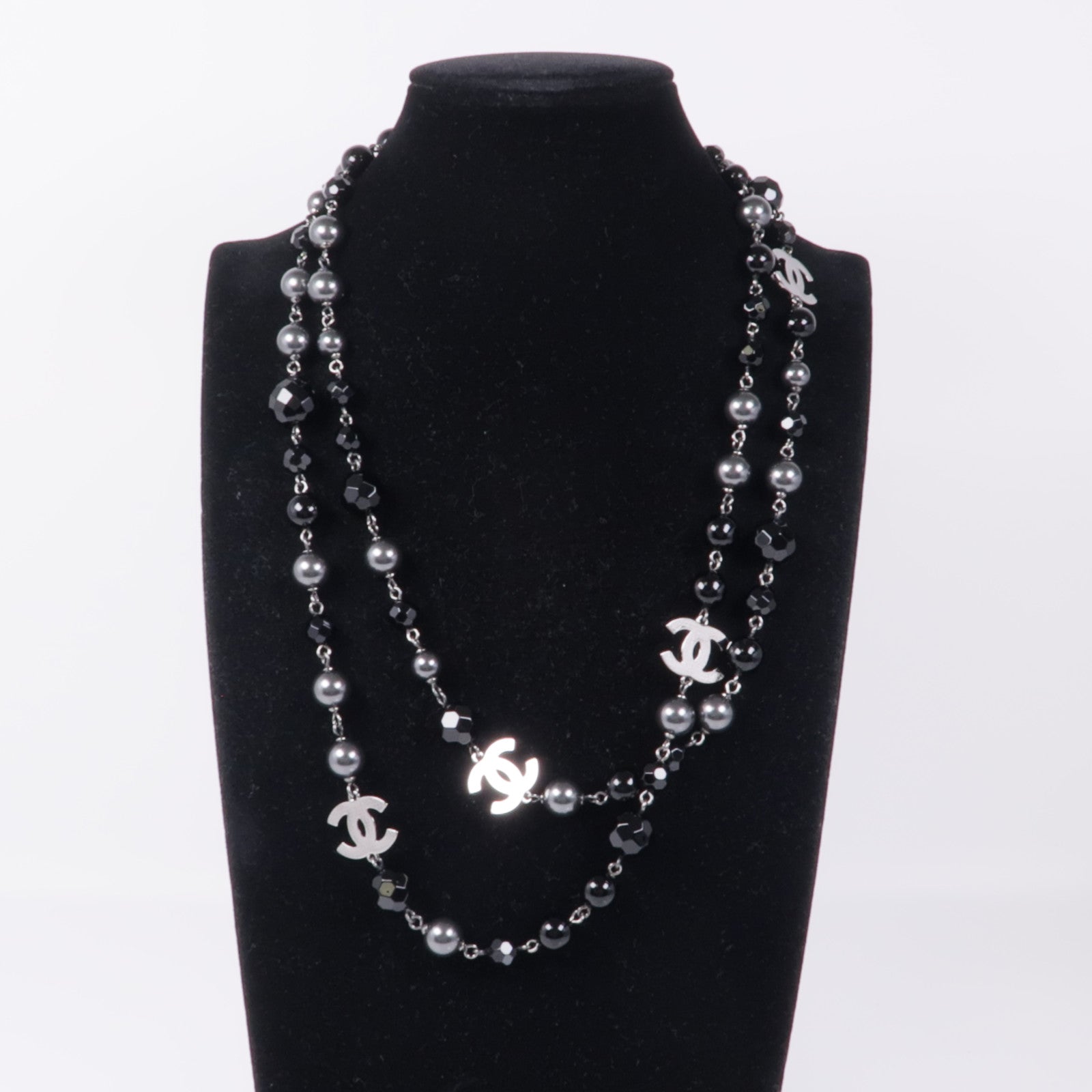 CHANEL PVC/金屬Necklace項鍊