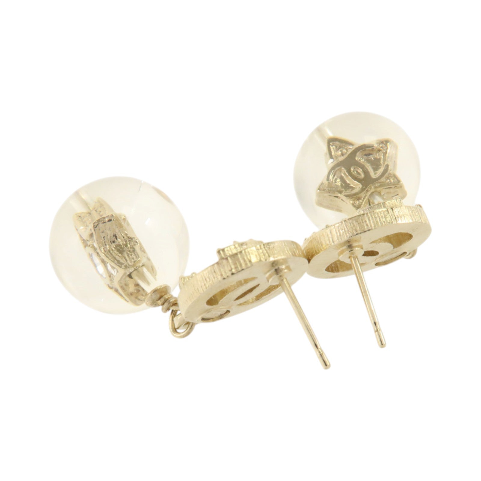 CHANEL PVC/金屬Earrings耳環