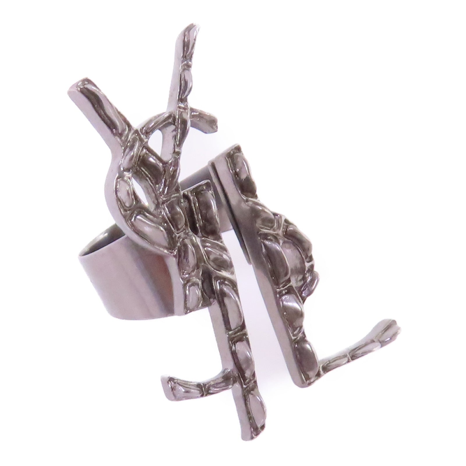 SAINT LAURENT 金屬YSL Ring戒指US#6