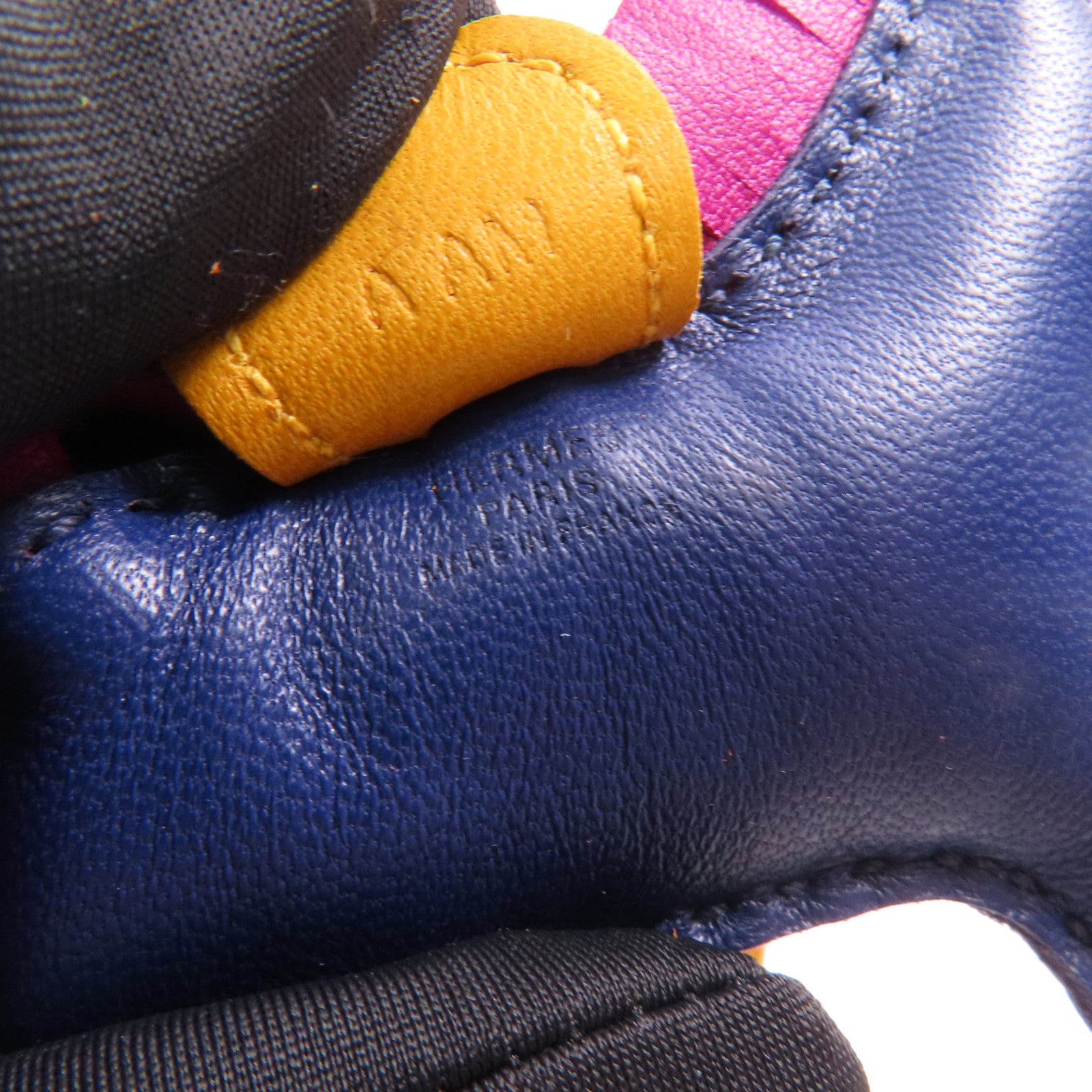 HERMES Milo皮革Rodeo PM掛飾