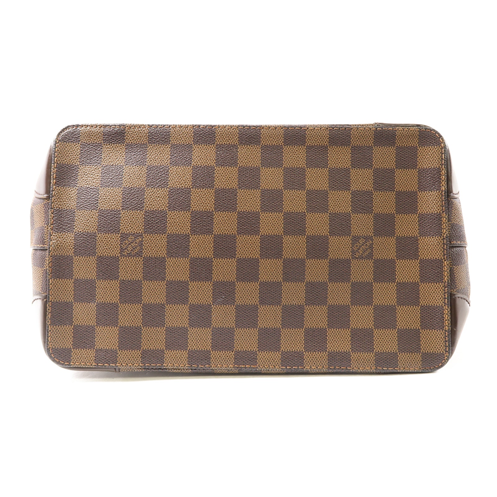 LOUIS VUITTON 【激減優惠】Damier Hampstead PM金扣手挽袋啡色