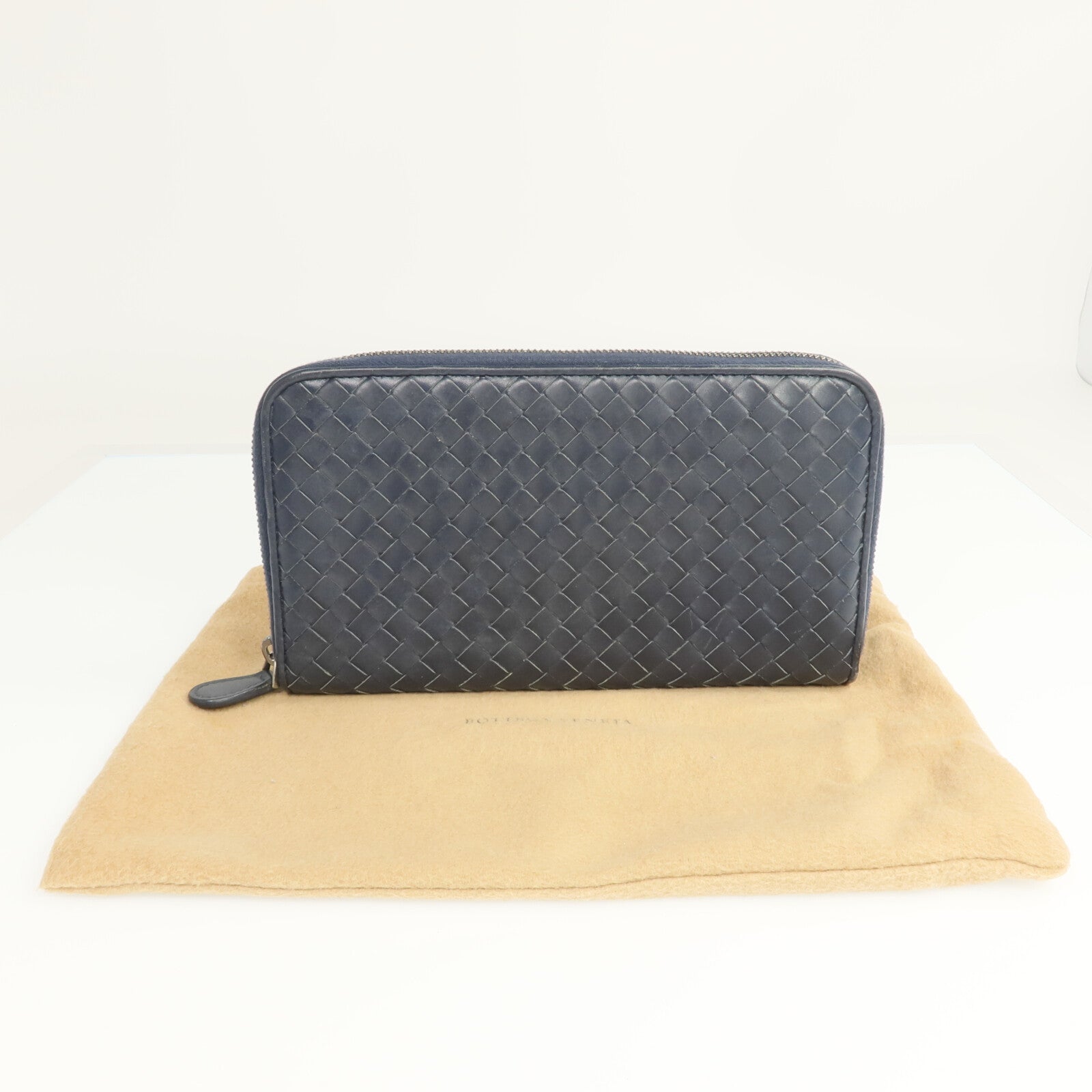 BOTTEGA VENETA 織紋皮革Long Wallet長錢包
