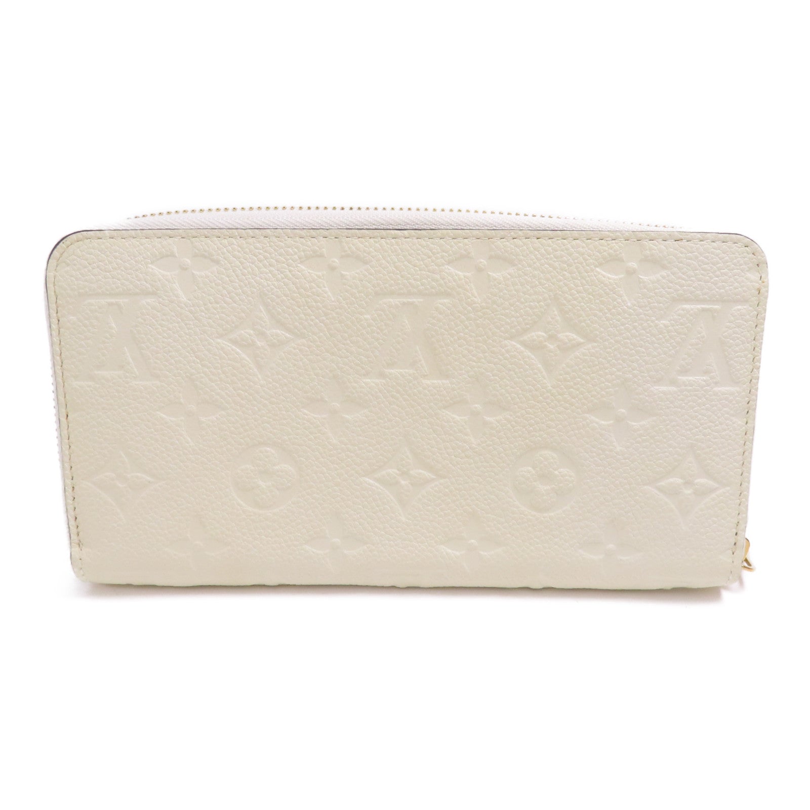 LOUIS VUITTON Monogram Empreinte Zippy Wallet金扣長錢包