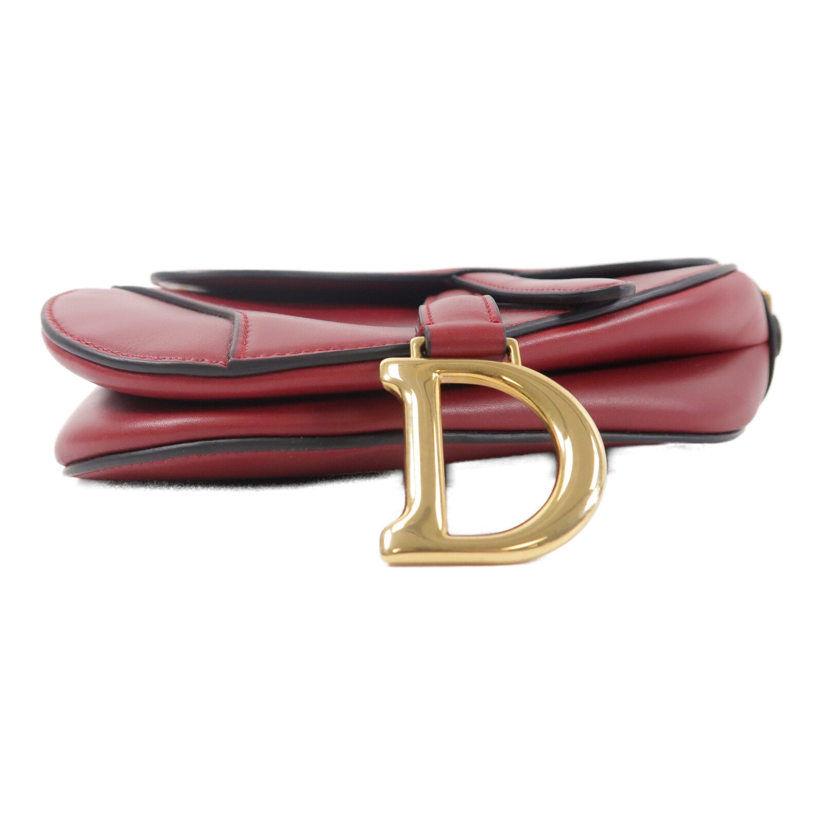 Dior 牛皮皮革Mini Saddle肩背袋