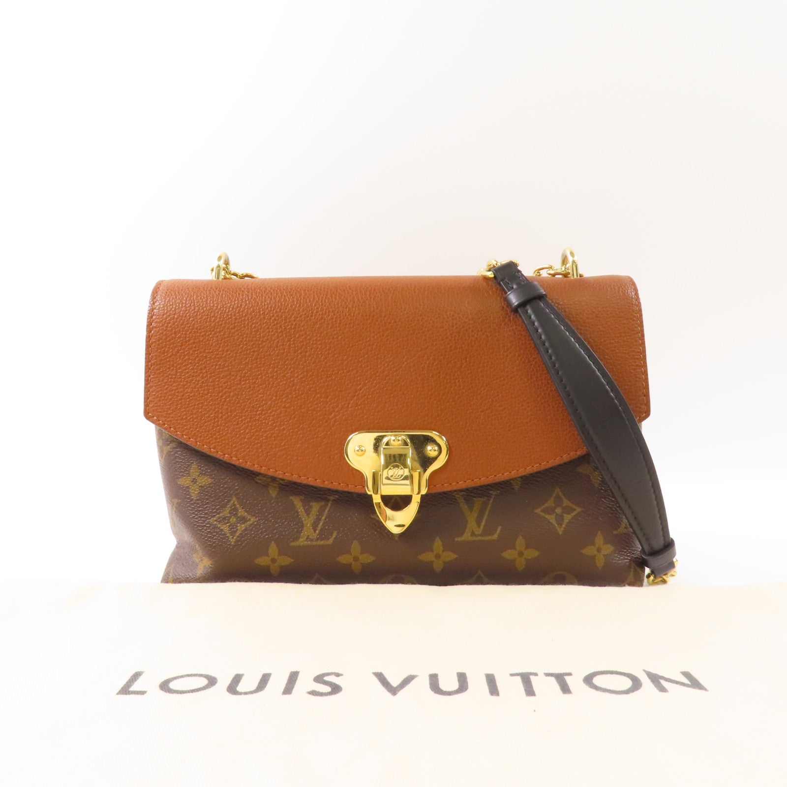 LOUIS VUITTON 【激減優惠】Monogram Saint Placide金扣鏈帶肩背袋