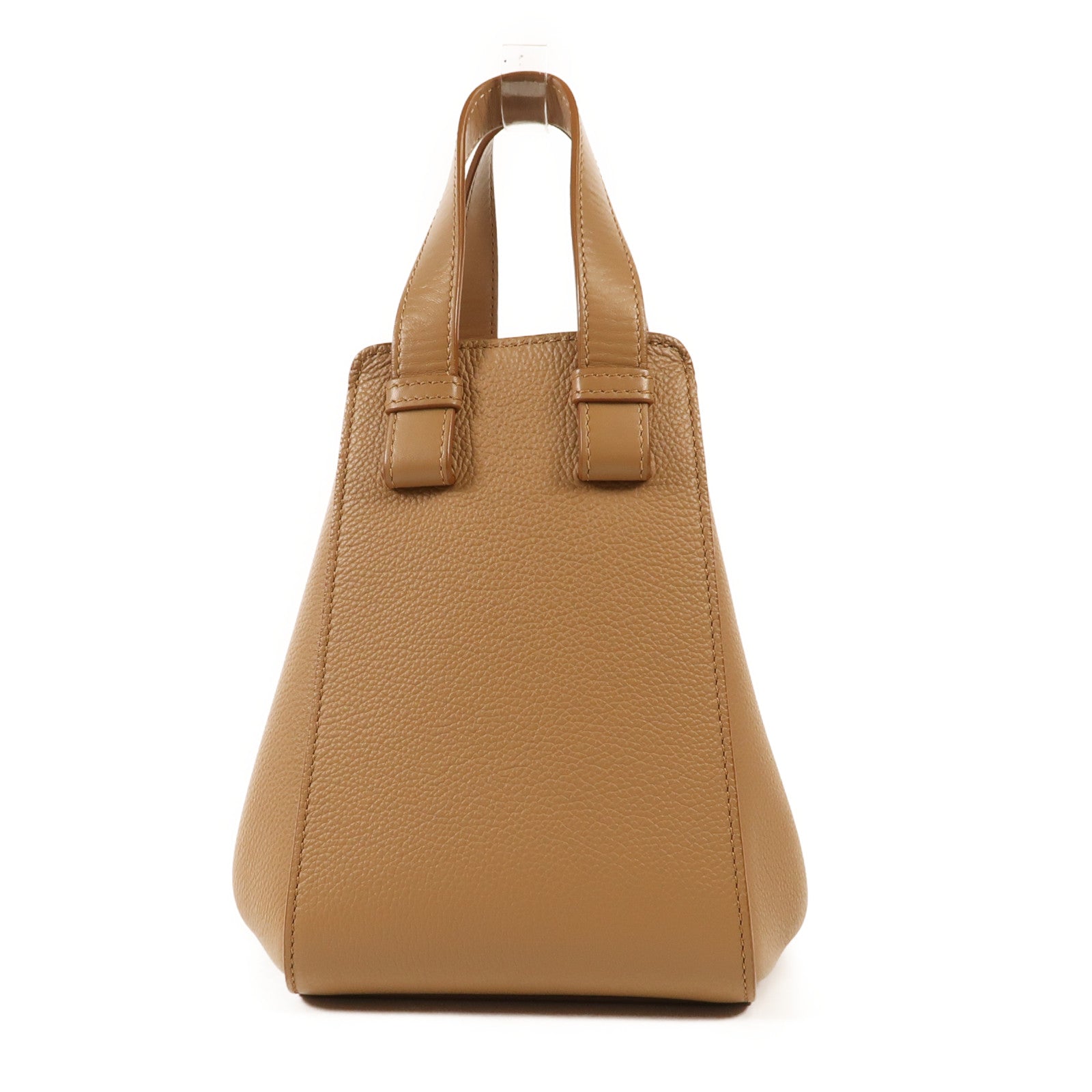 LOEWE 牛皮皮革Compact Hammock金扣手挽肩背兩用袋