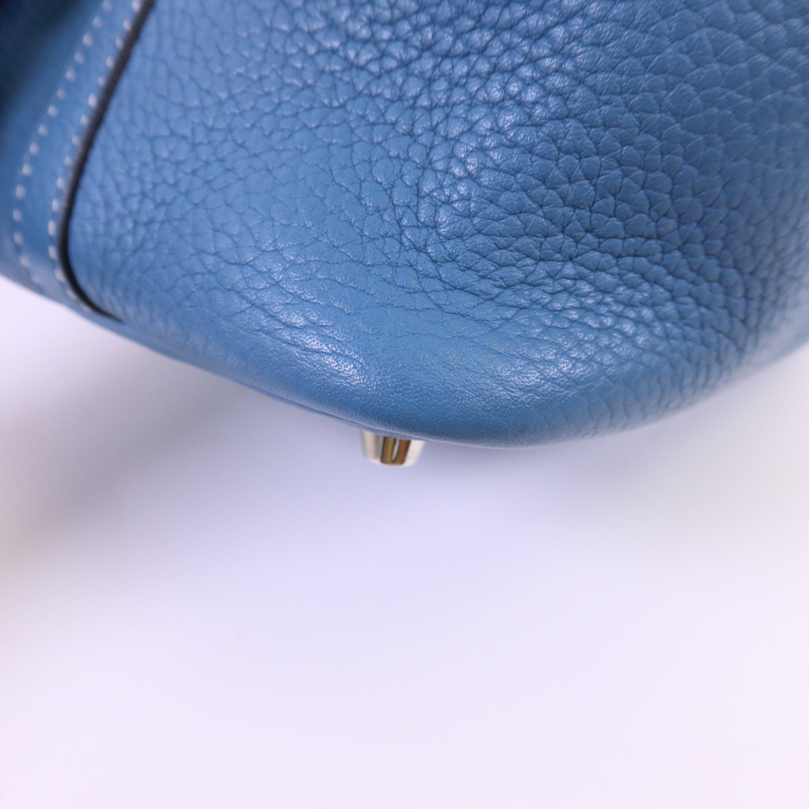 HERMES Clemence皮革Picotin PM銀扣手挽袋