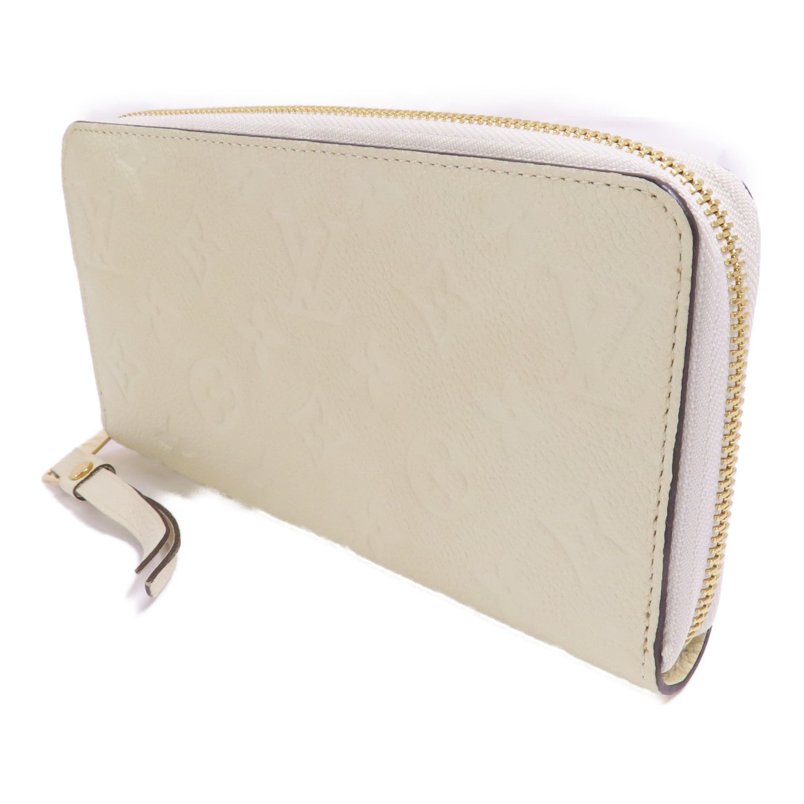 LOUIS VUITTON Monogram Empreinte Zippy Wallet金扣長錢包