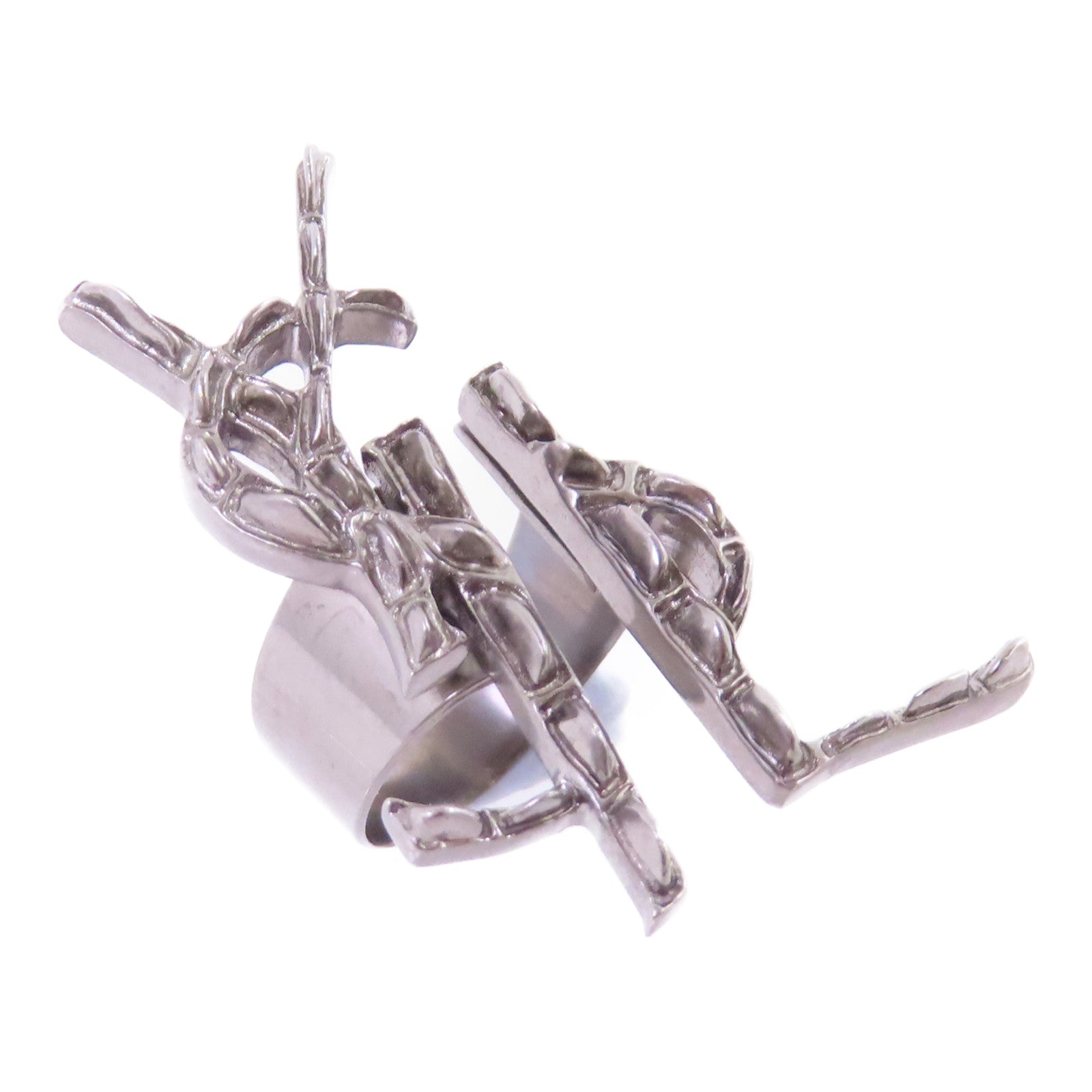 SAINT LAURENT 金屬YSL Ring戒指US#6