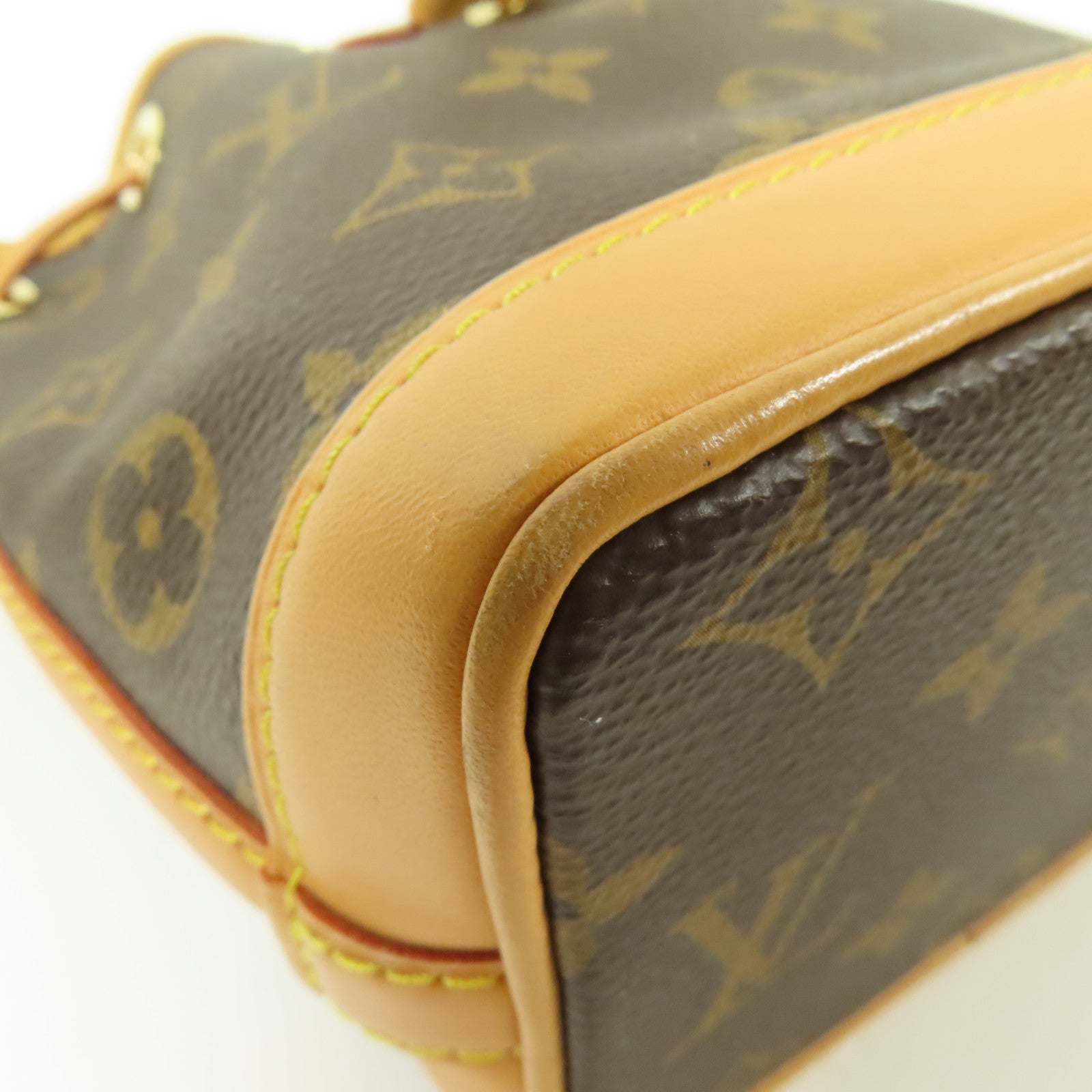 LOUIS VUITTON Monogram Nano Noe金扣手挽肩背兩用袋