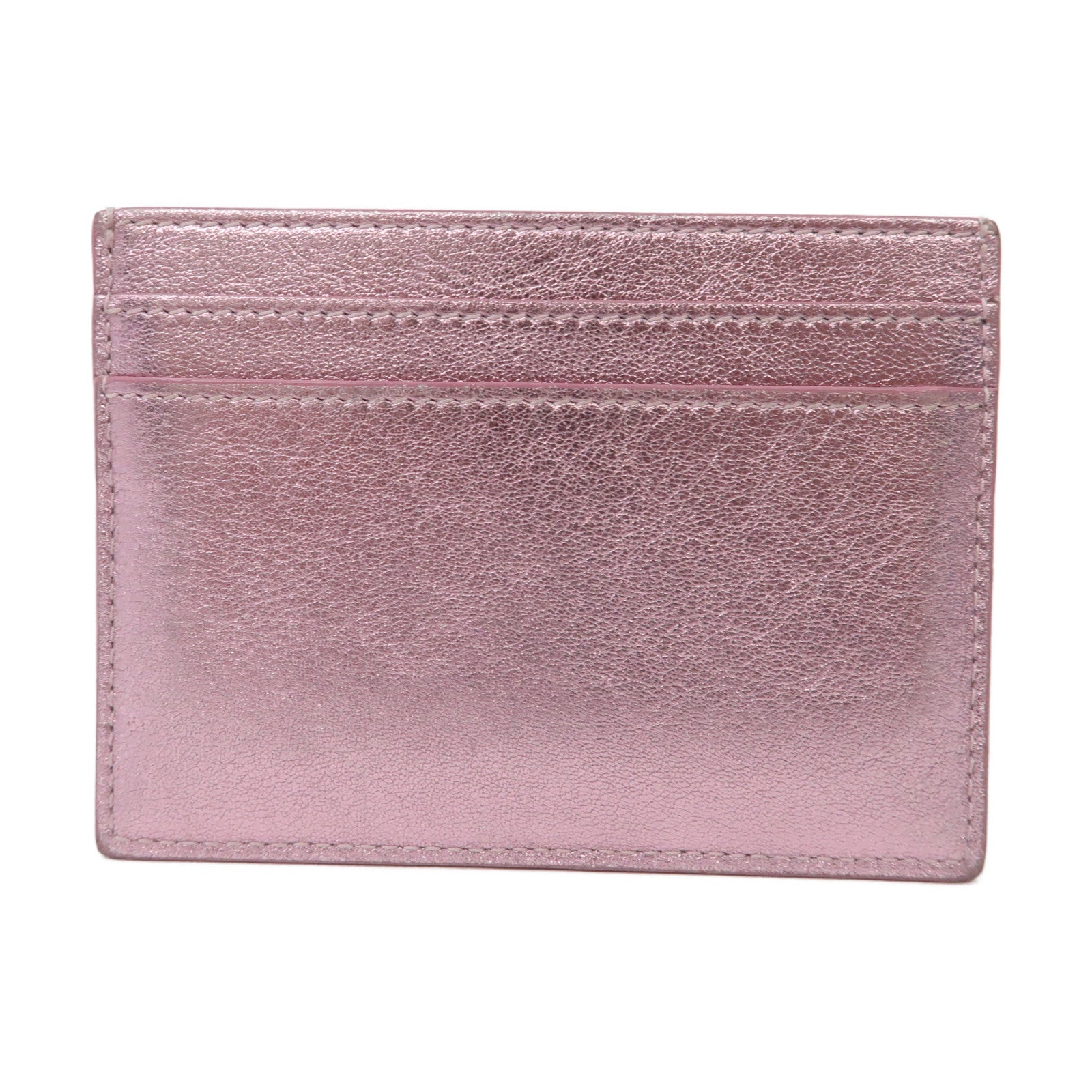 SAINT LAURENT 牛皮皮革Card Case卡片套紫色