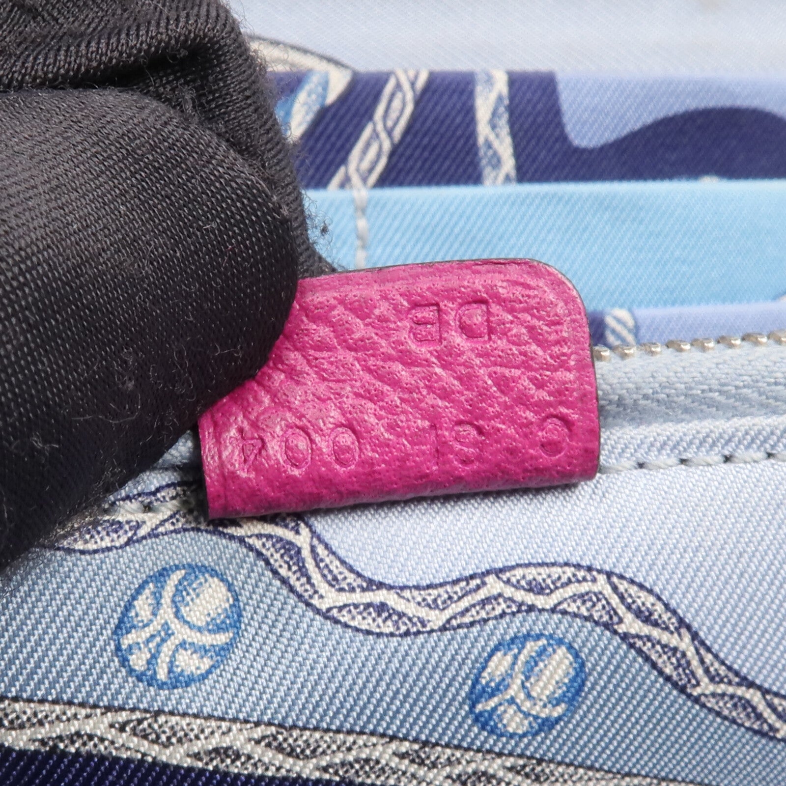 HERMES Epsom皮革Silk In Long Wallet長錢包Rose Pourpre