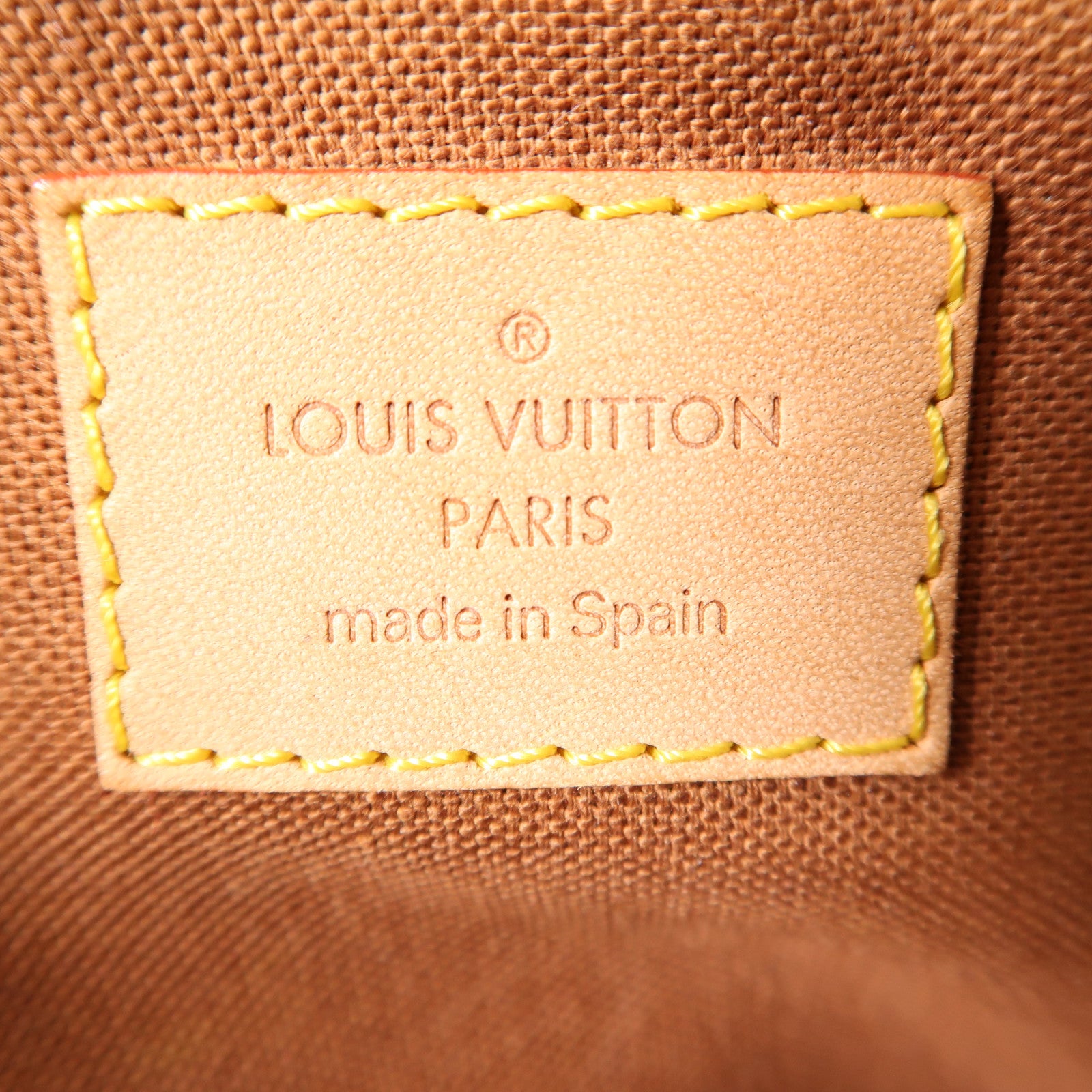 LOUIS VUITTON Monogram Sac Bosphore金扣手挽肩背兩用袋