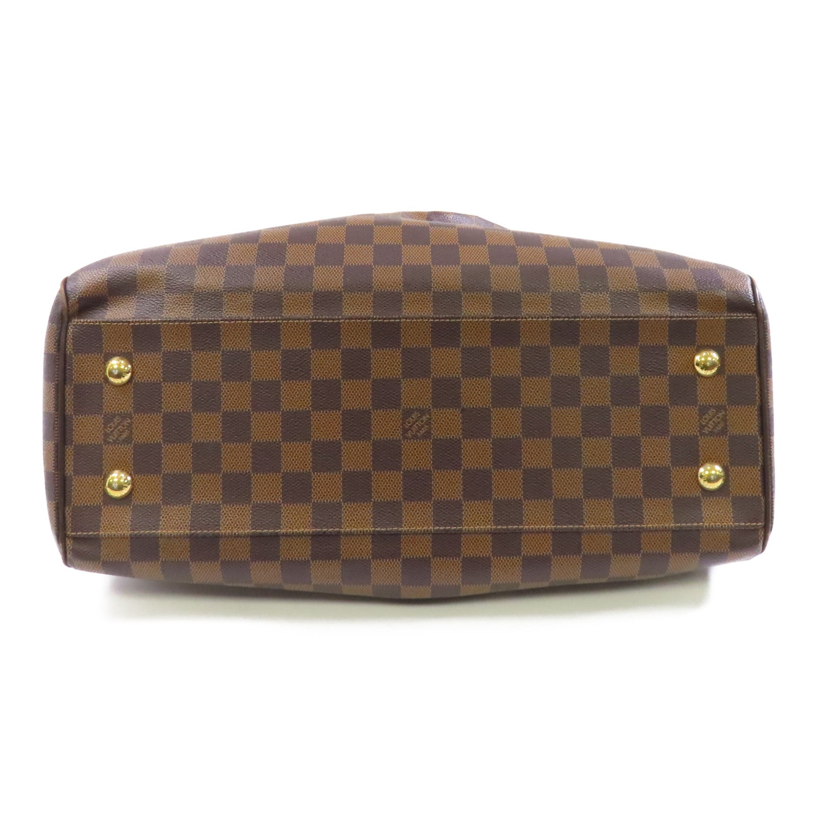 LOUIS VUITTON Damier Tivoli GM金扣手挽肩背兩用袋啡色