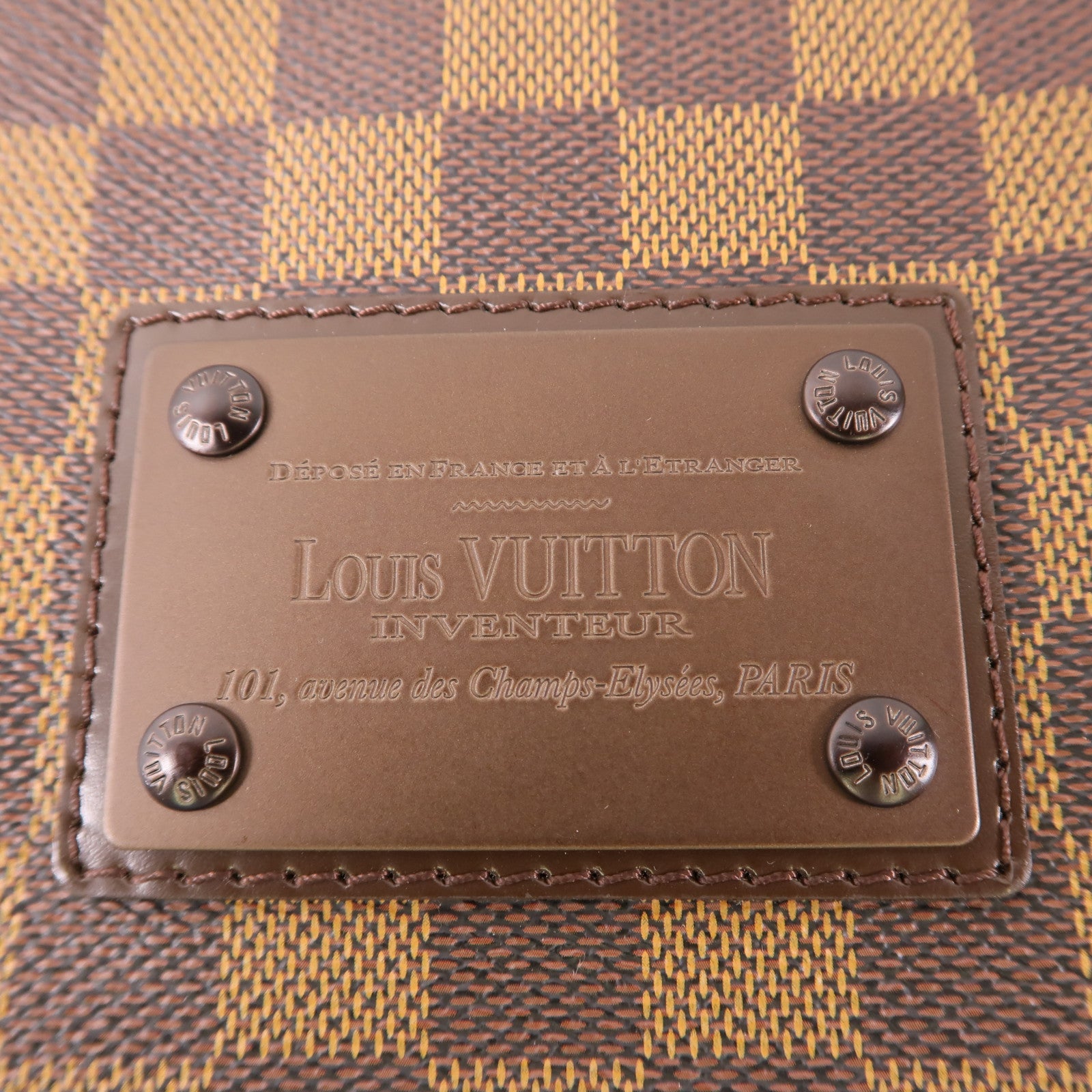 LOUIS VUITTON Damier Brooklyn PM肩背袋
